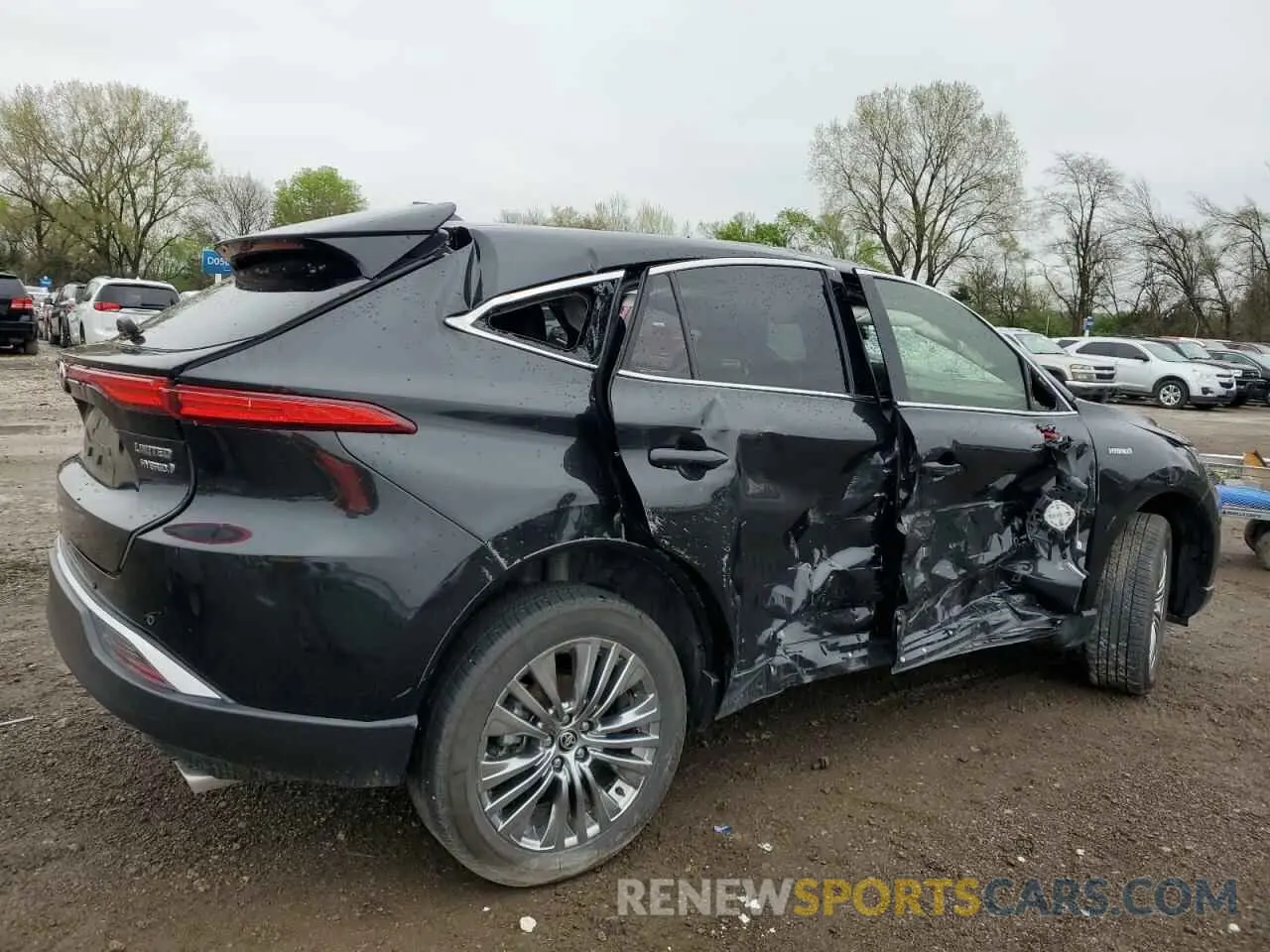 3 Photograph of a damaged car JTEAAAAH5MJ028593 TOYOTA VENZA 2021