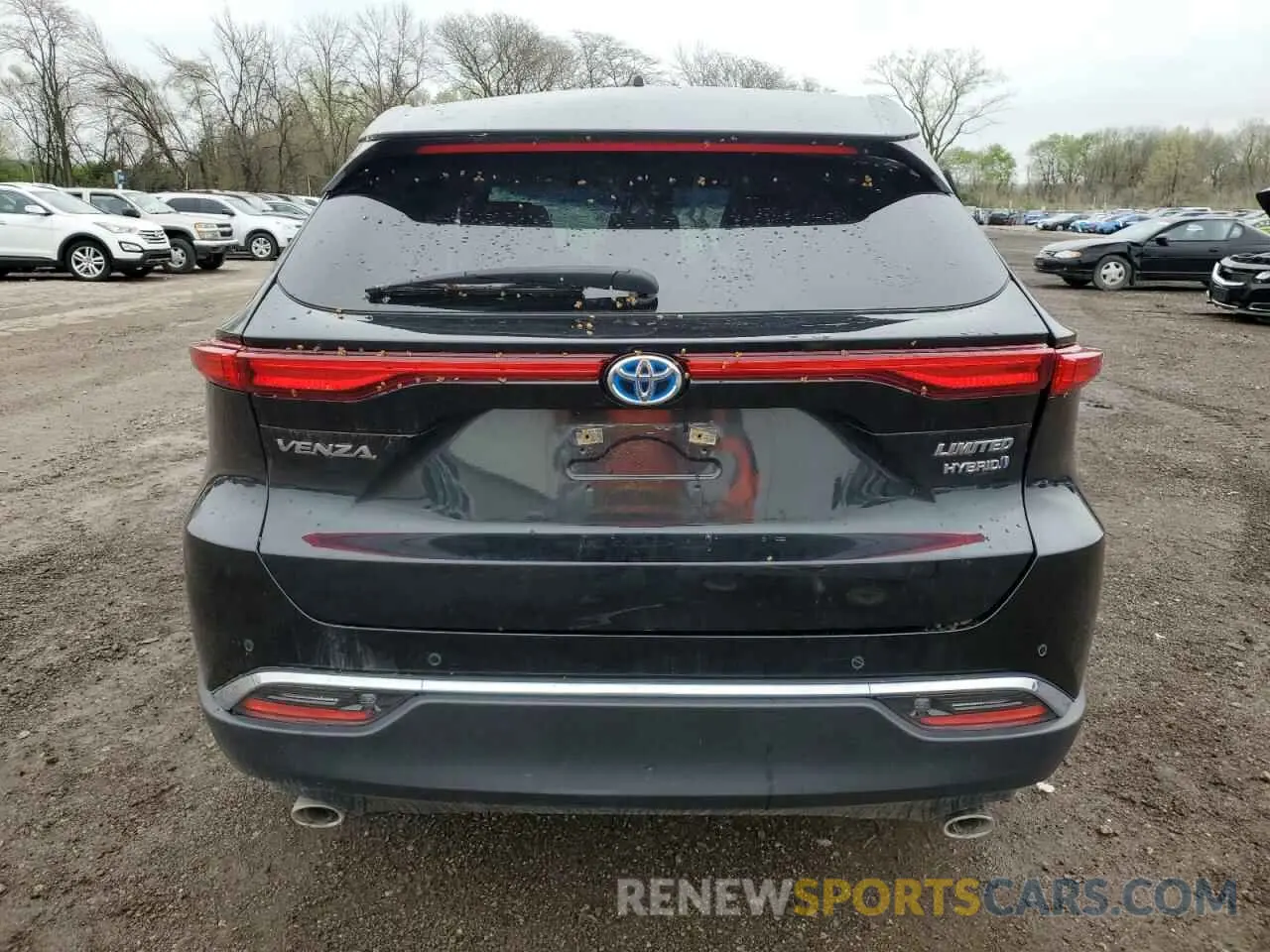 6 Photograph of a damaged car JTEAAAAH5MJ028593 TOYOTA VENZA 2021