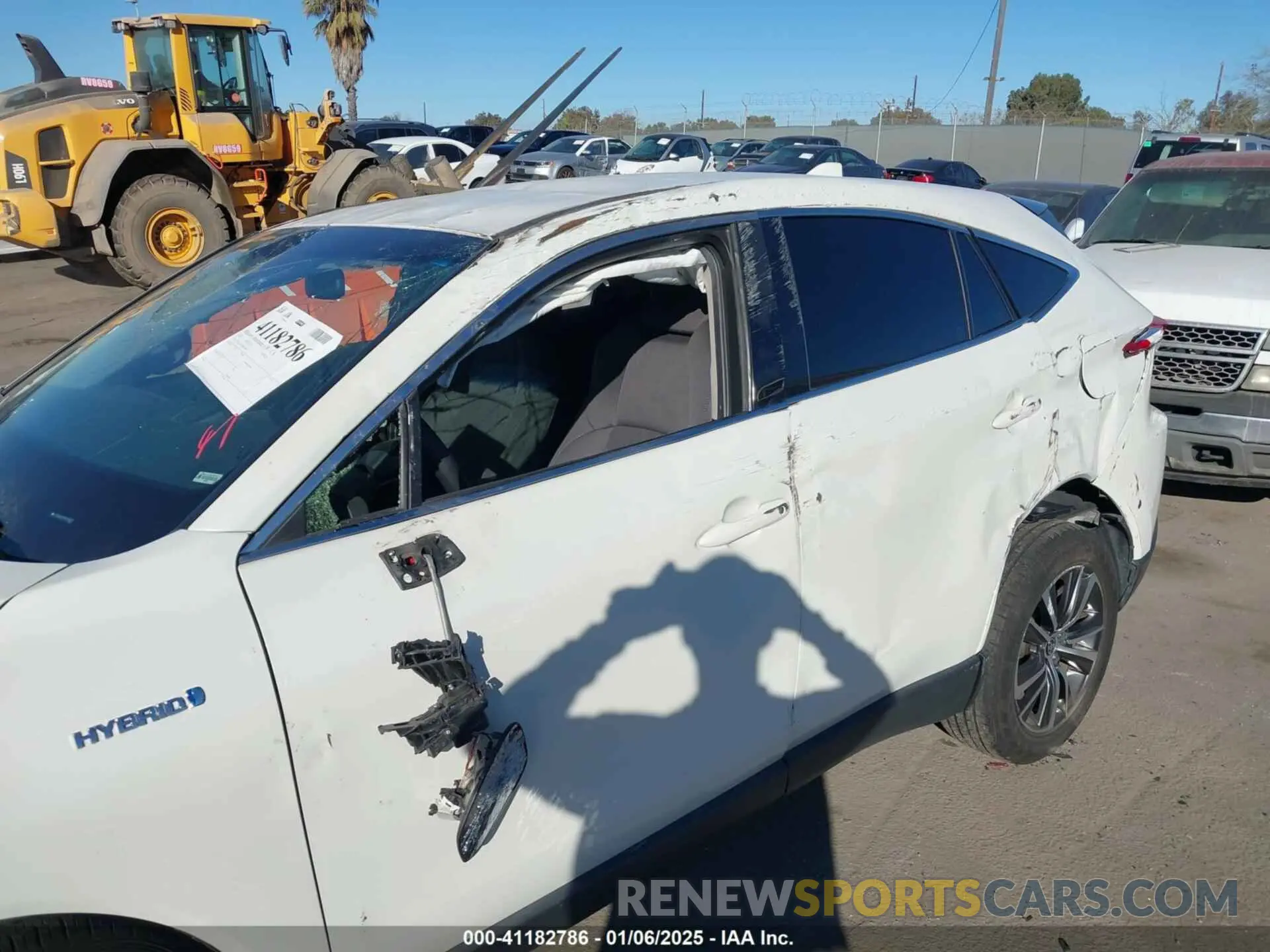 6 Photograph of a damaged car JTEAAAAH5MJ045863 TOYOTA VENZA 2021