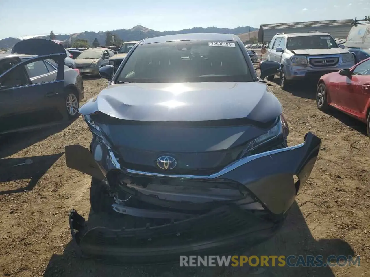 5 Photograph of a damaged car JTEAAAAH5MJ056605 TOYOTA VENZA 2021