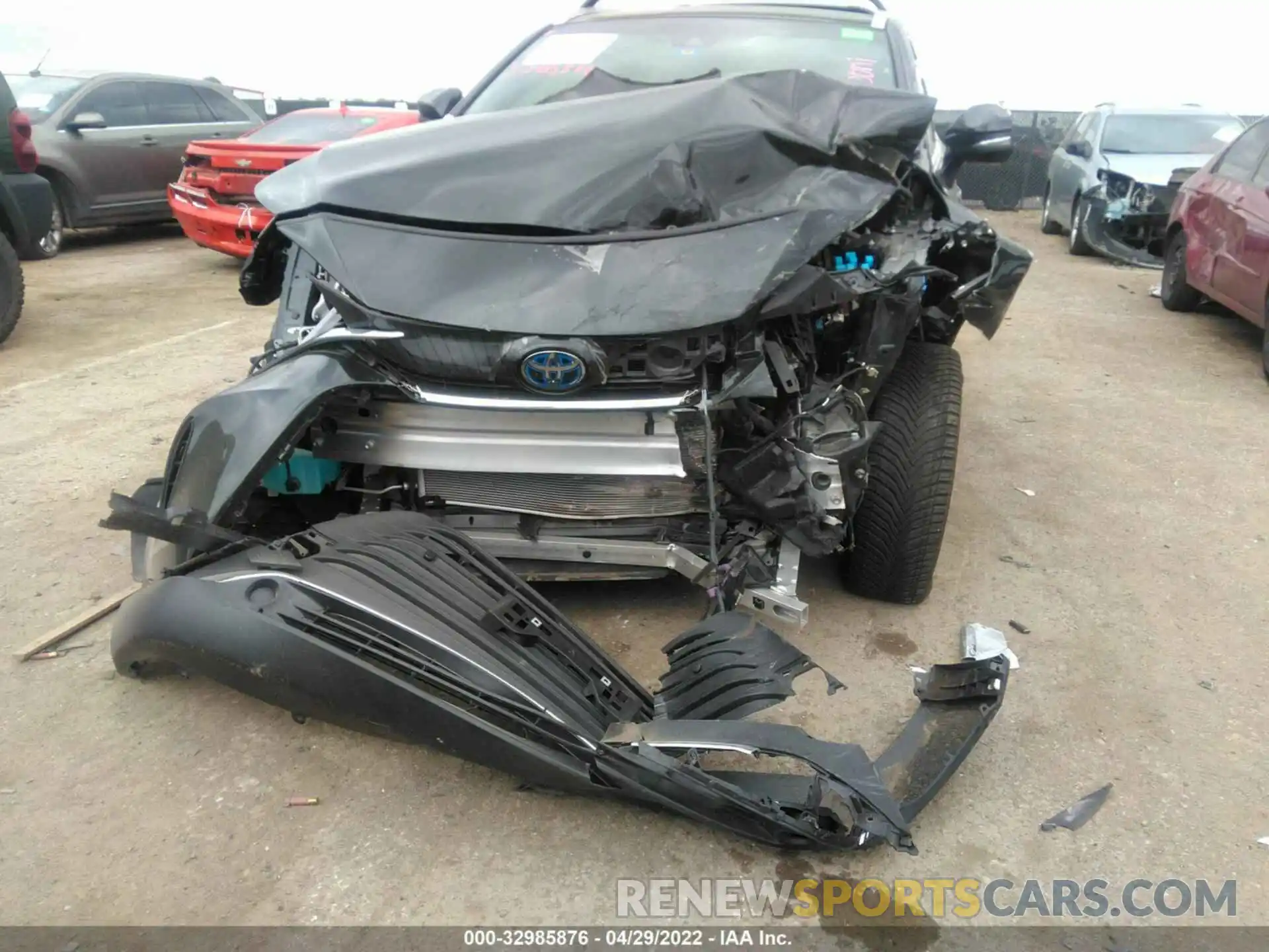 6 Photograph of a damaged car JTEAAAAH5MJ059472 TOYOTA VENZA 2021