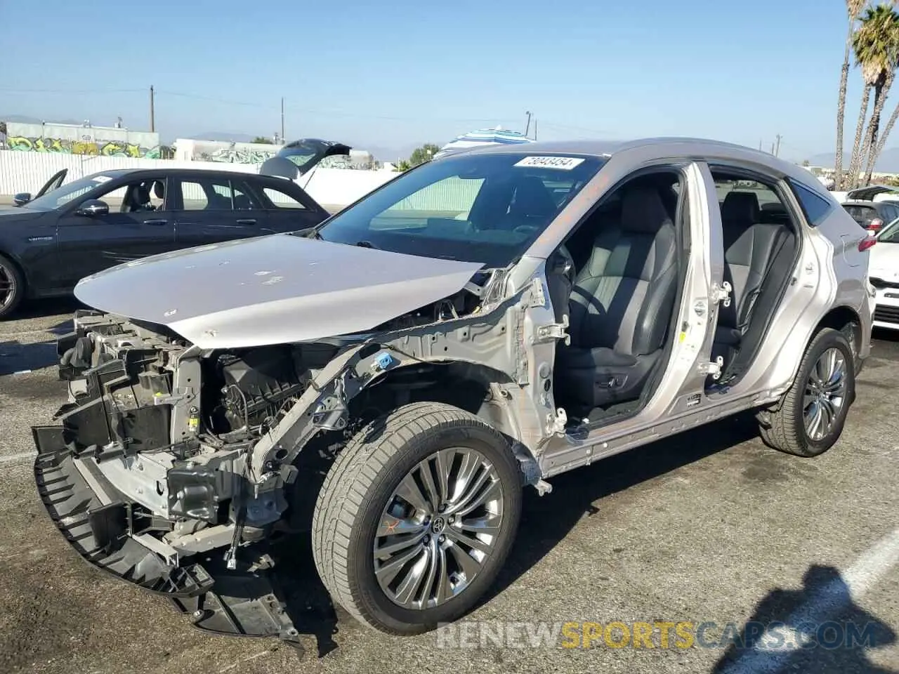 1 Photograph of a damaged car JTEAAAAH5MJ061125 TOYOTA VENZA 2021
