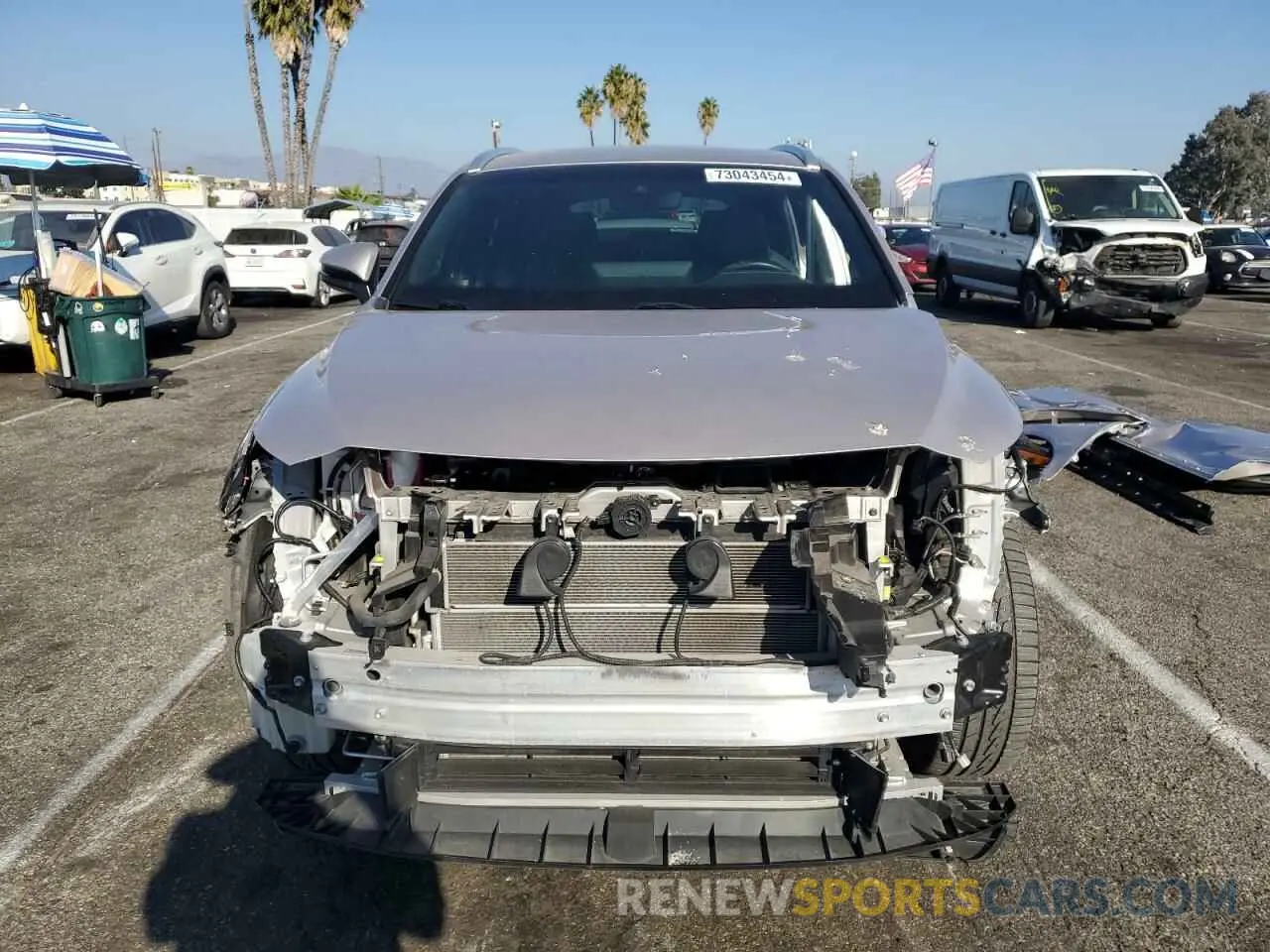 5 Photograph of a damaged car JTEAAAAH5MJ061125 TOYOTA VENZA 2021