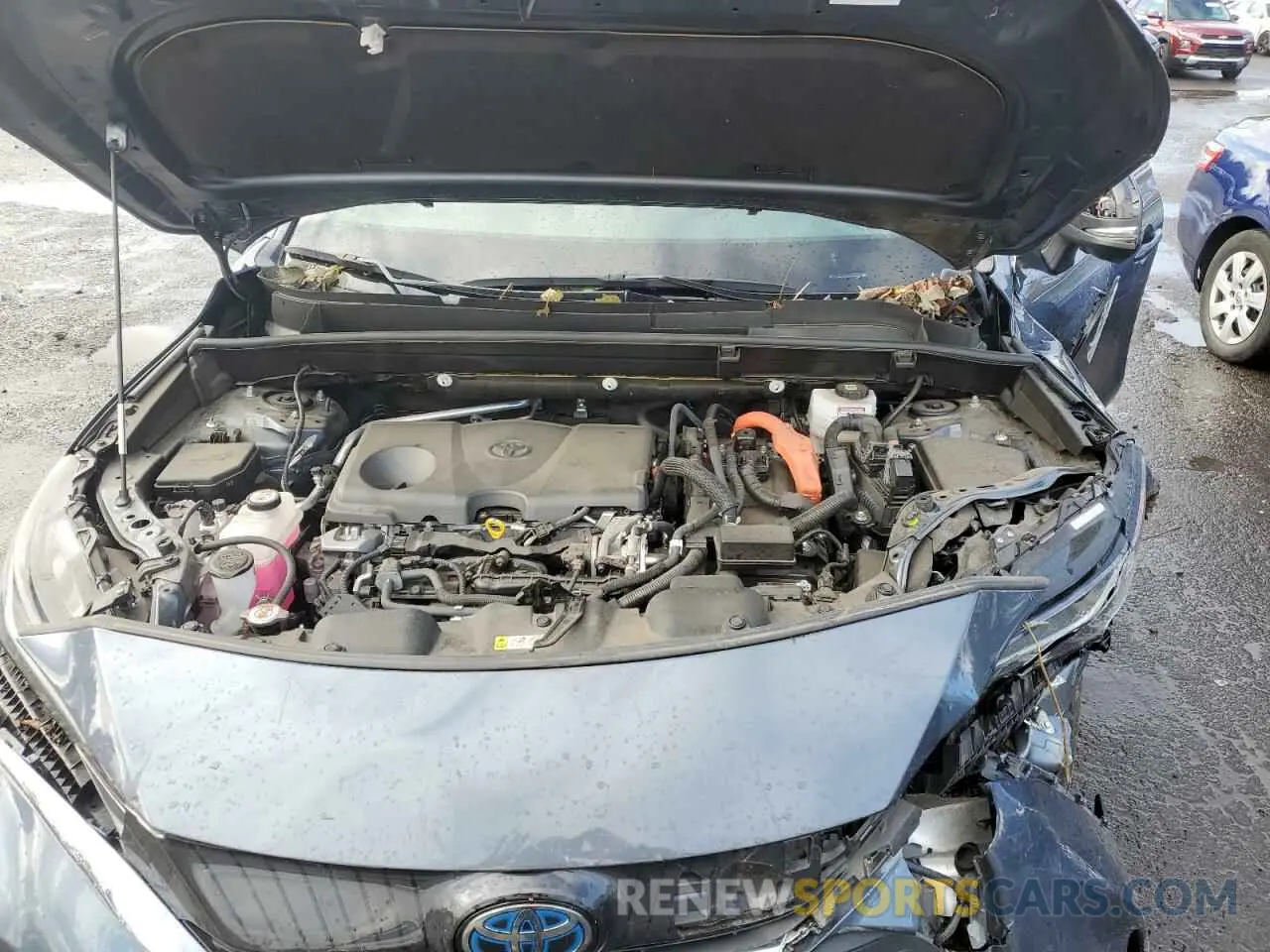 12 Photograph of a damaged car JTEAAAAH5MJ063358 TOYOTA VENZA 2021
