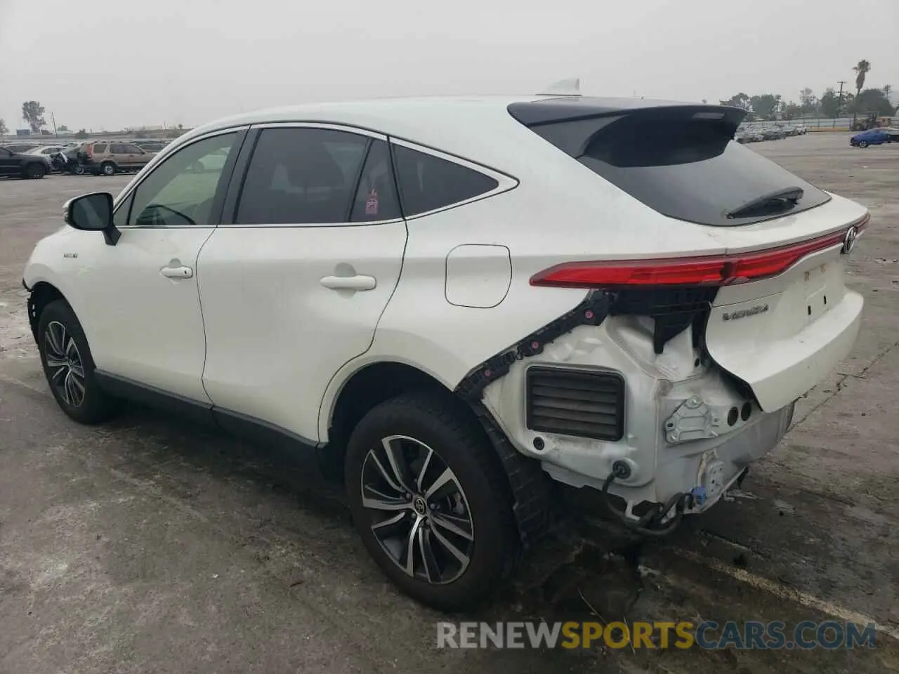 2 Photograph of a damaged car JTEAAAAH5MJ072299 TOYOTA VENZA 2021