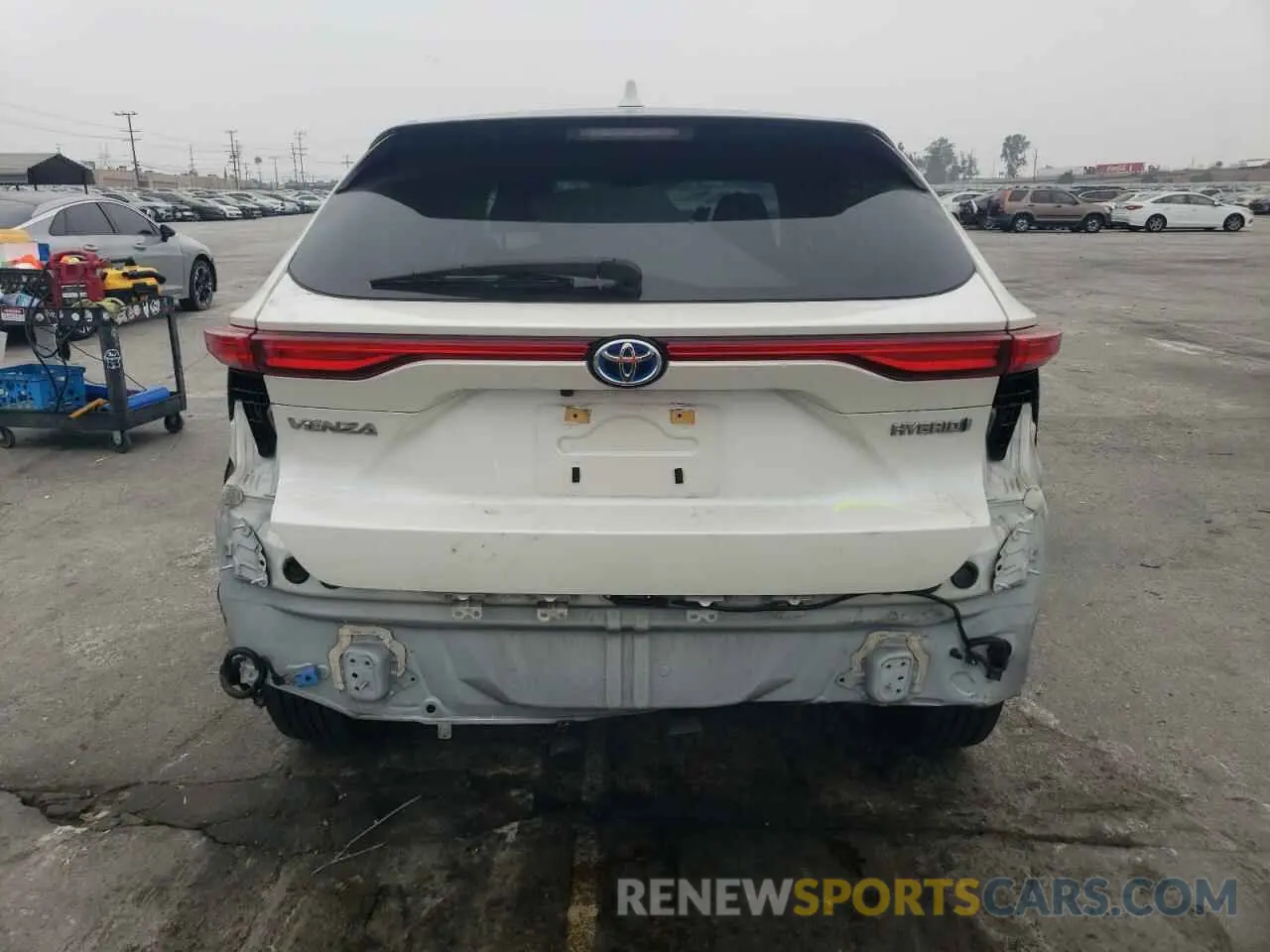 6 Photograph of a damaged car JTEAAAAH5MJ072299 TOYOTA VENZA 2021