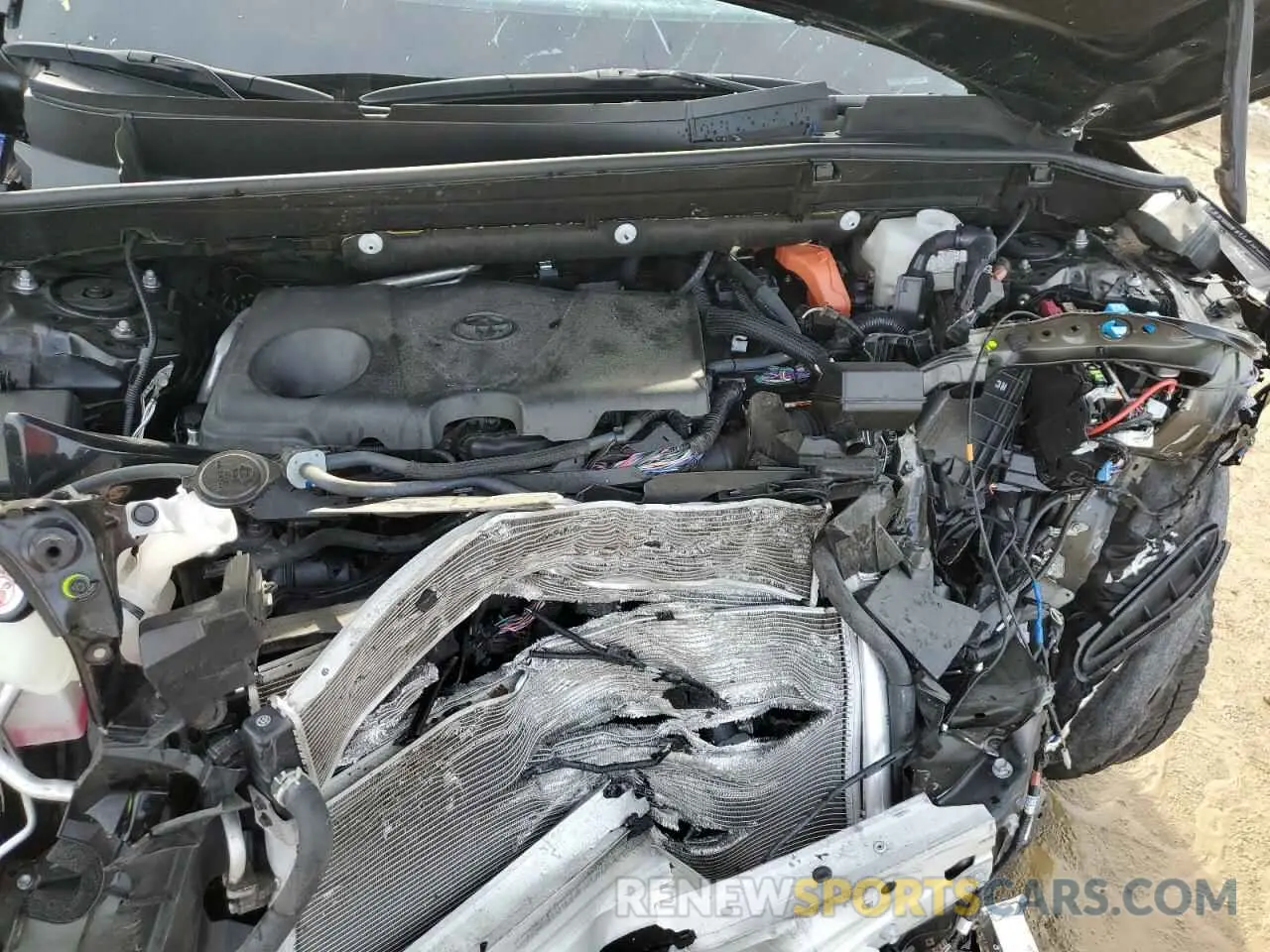12 Photograph of a damaged car JTEAAAAH5MJ080189 TOYOTA VENZA 2021