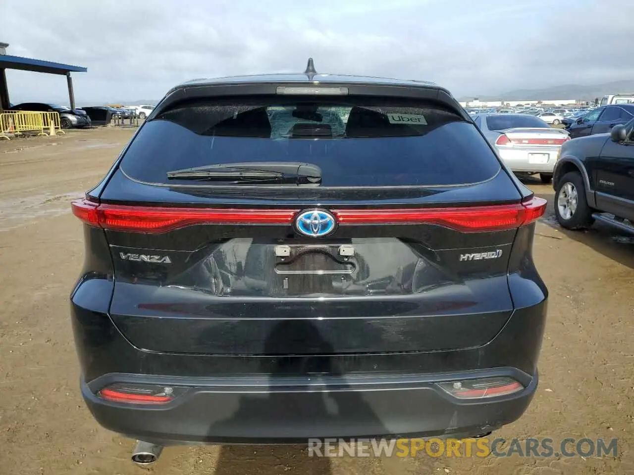 6 Photograph of a damaged car JTEAAAAH5MJ080189 TOYOTA VENZA 2021