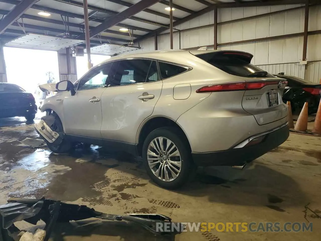 2 Photograph of a damaged car JTEAAAAH6MJ010121 TOYOTA VENZA 2021