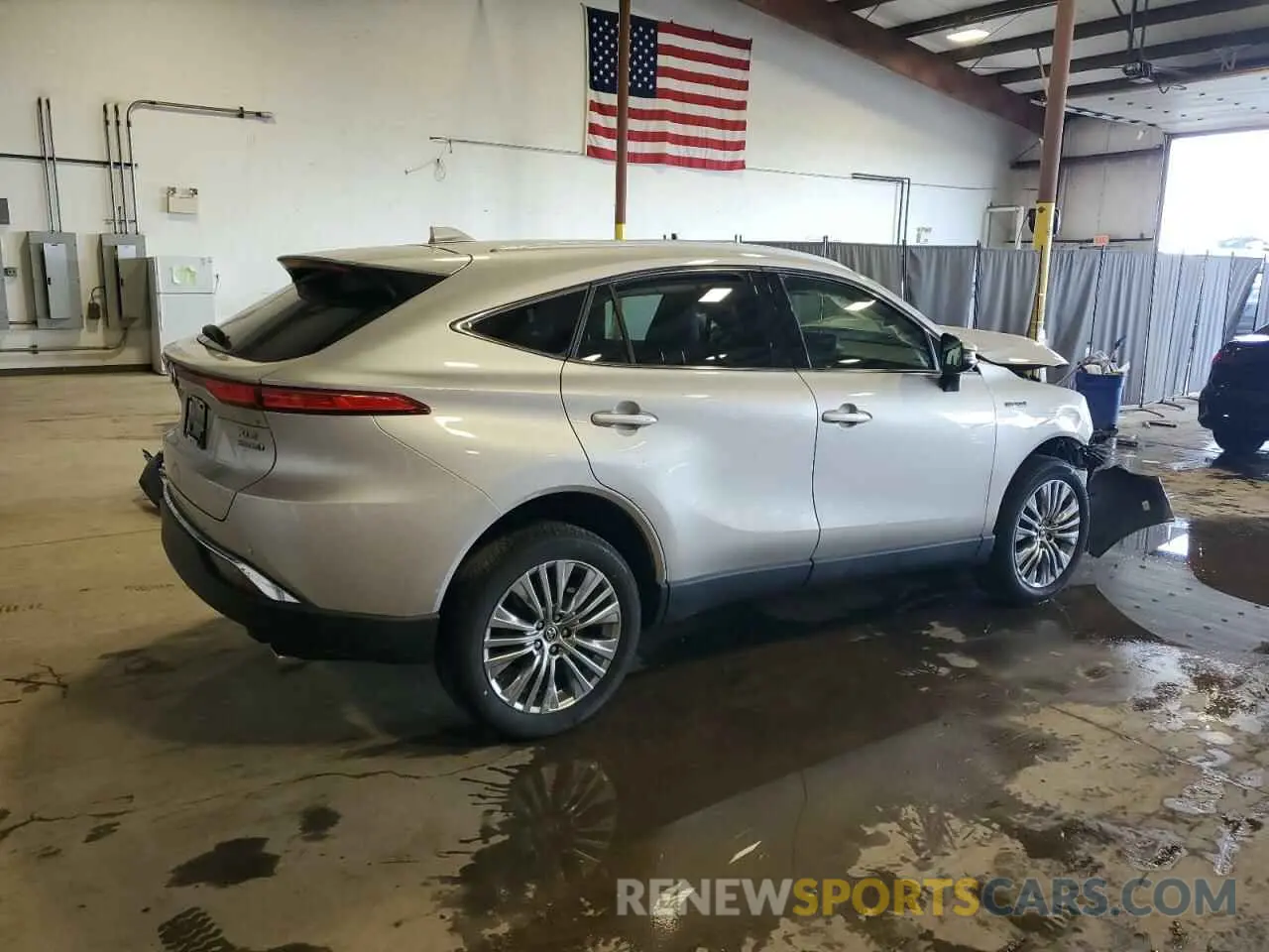 3 Photograph of a damaged car JTEAAAAH6MJ010121 TOYOTA VENZA 2021