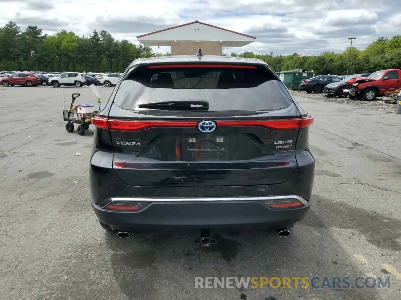 6 Photograph of a damaged car JTEAAAAH6MJ017604 TOYOTA VENZA 2021