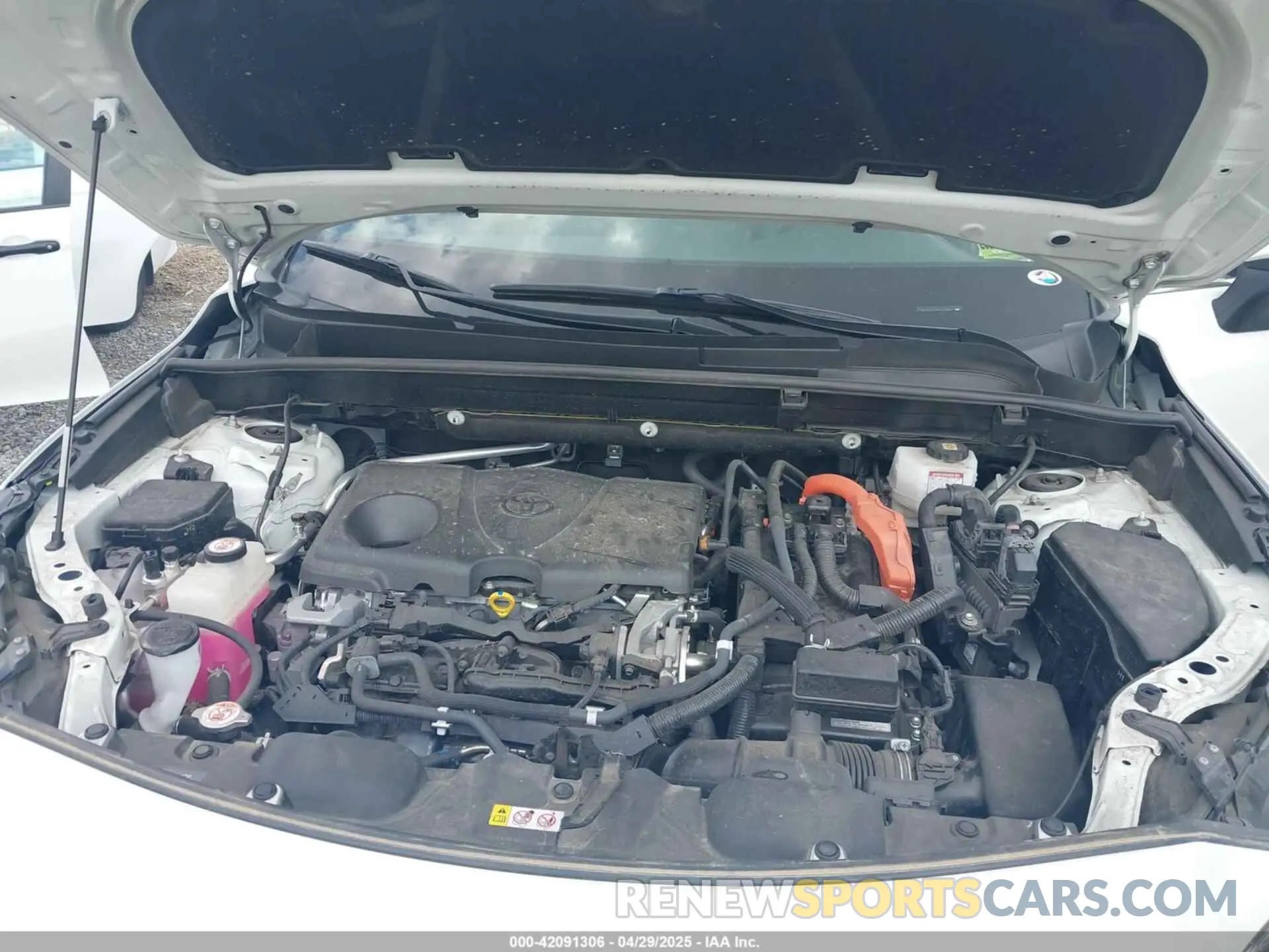 10 Photograph of a damaged car JTEAAAAH6MJ019871 TOYOTA VENZA 2021