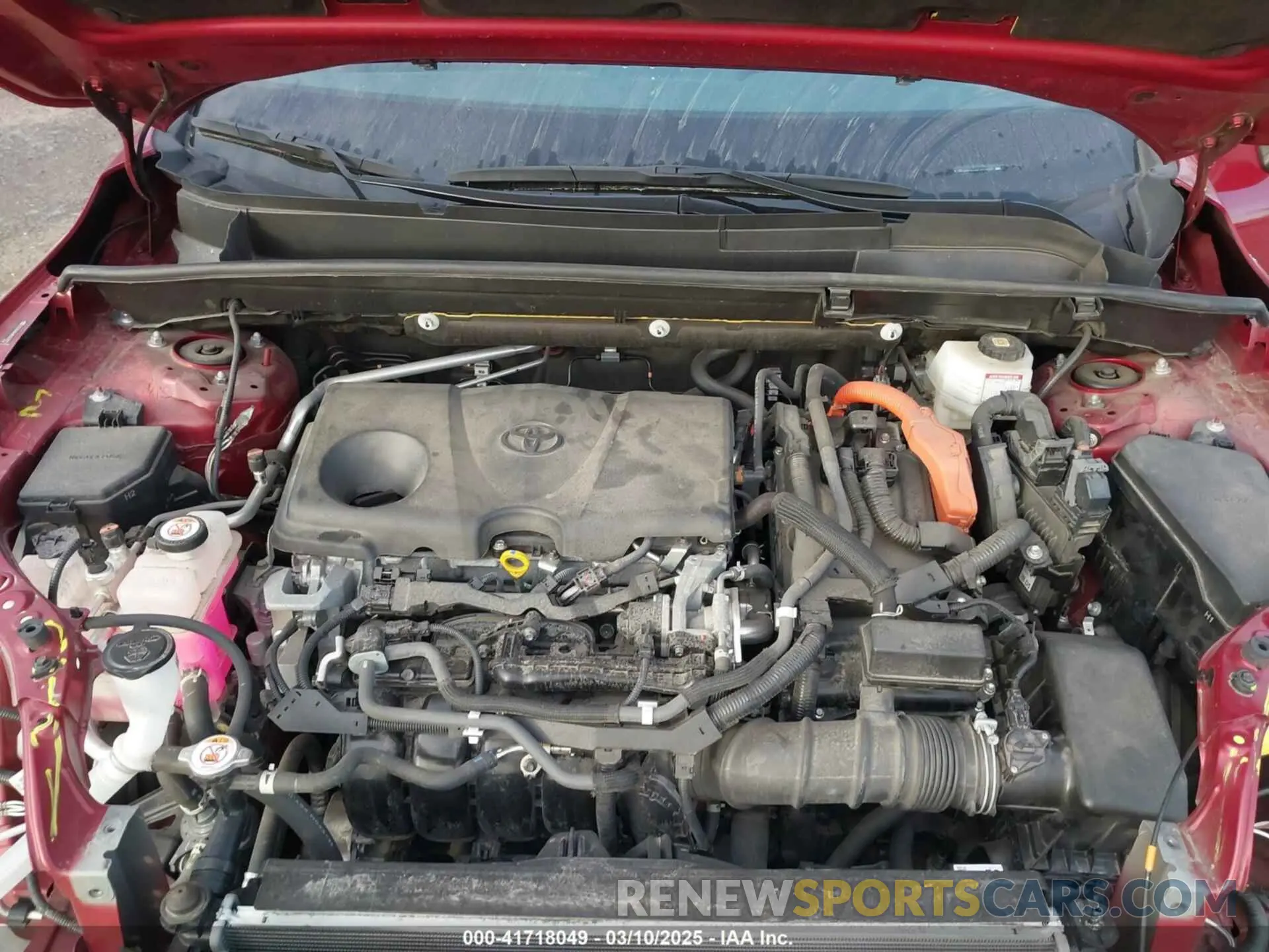 10 Photograph of a damaged car JTEAAAAH6MJ024911 TOYOTA VENZA 2021
