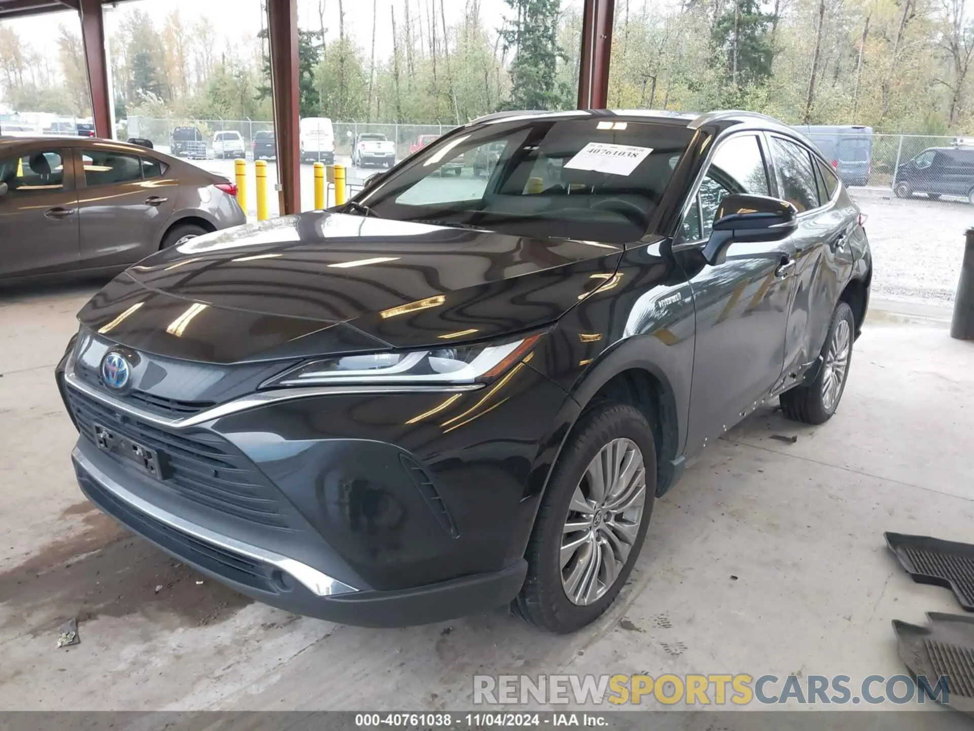 2 Photograph of a damaged car JTEAAAAH6MJ026660 TOYOTA VENZA 2021