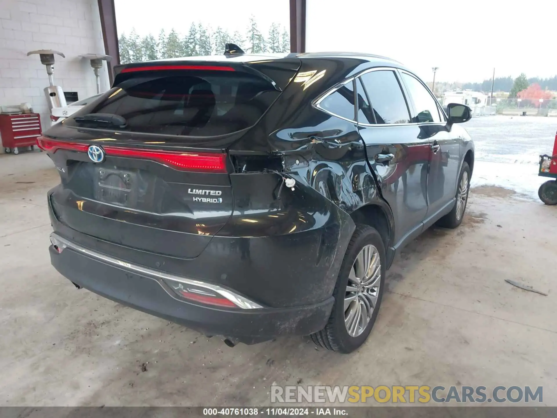 4 Photograph of a damaged car JTEAAAAH6MJ026660 TOYOTA VENZA 2021