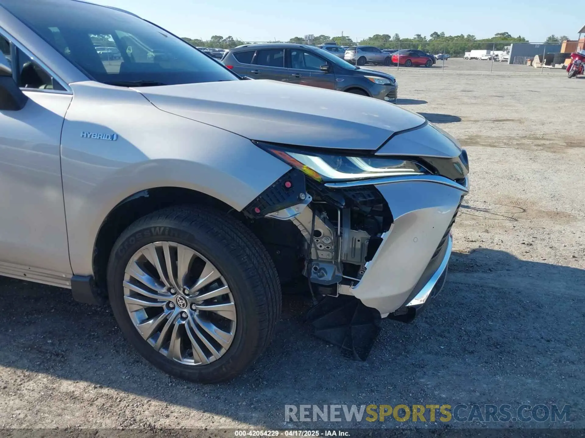 6 Photograph of a damaged car JTEAAAAH6MJ027243 TOYOTA VENZA 2021