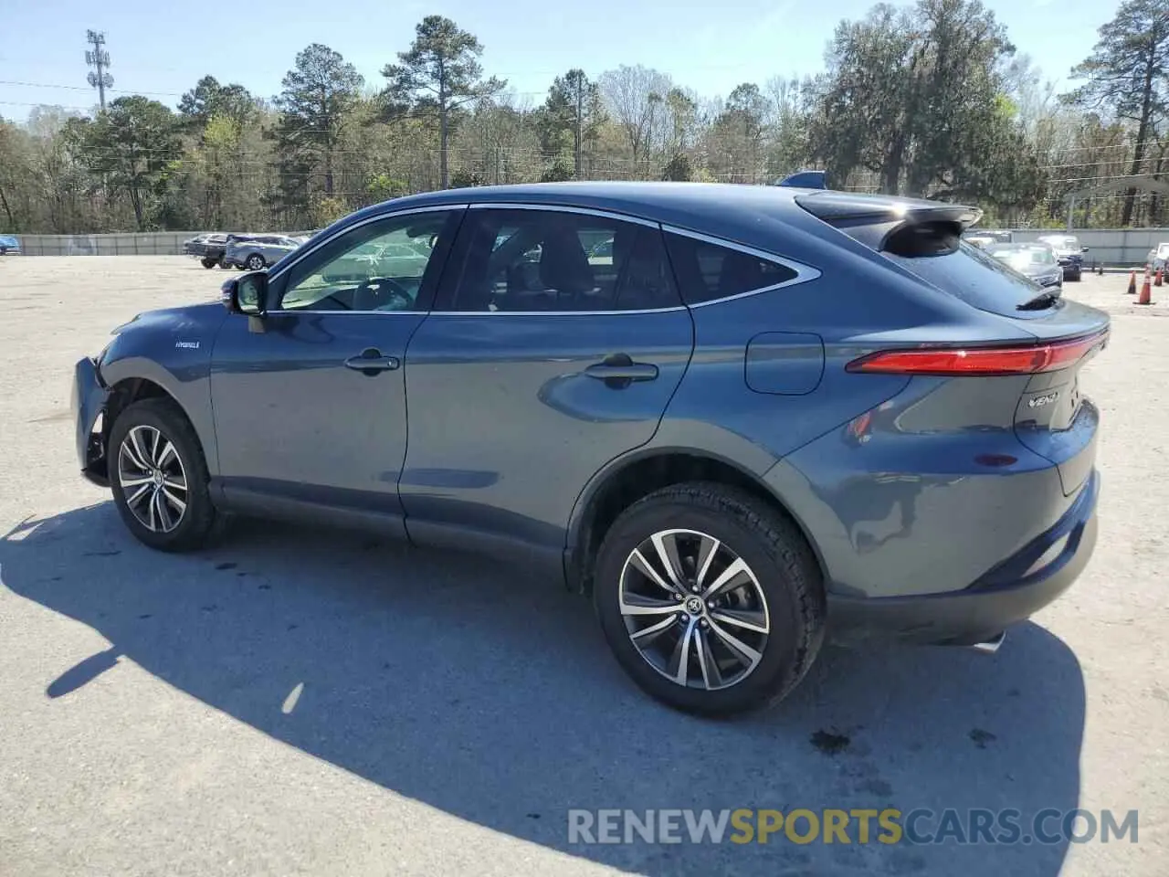 2 Photograph of a damaged car JTEAAAAH6MJ028697 TOYOTA VENZA 2021