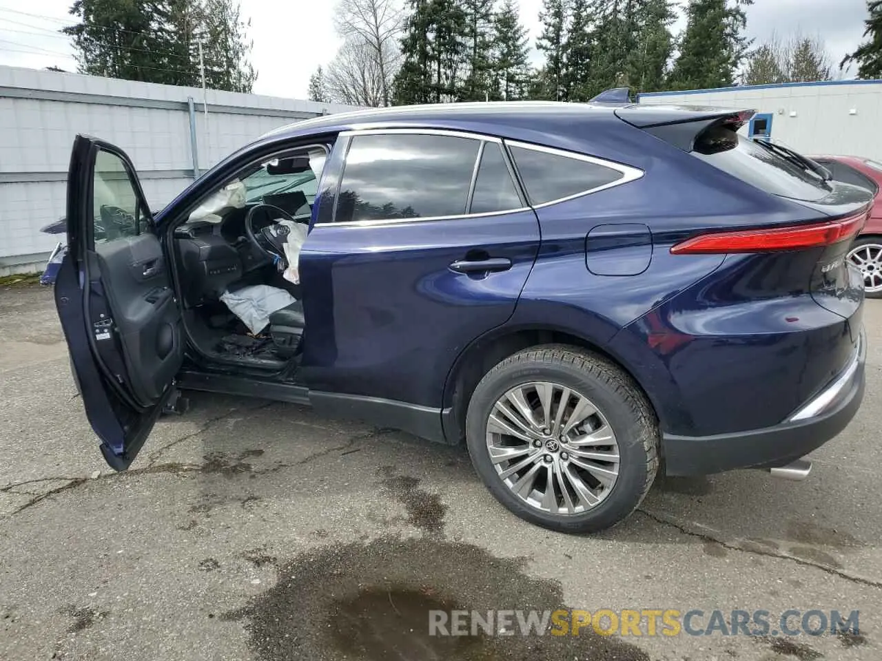 2 Photograph of a damaged car JTEAAAAH6MJ029266 TOYOTA VENZA 2021