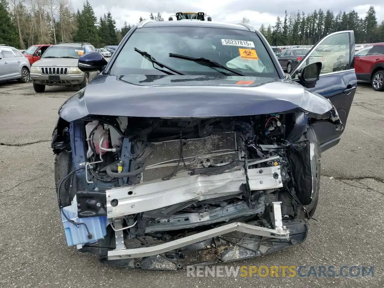 5 Photograph of a damaged car JTEAAAAH6MJ029266 TOYOTA VENZA 2021
