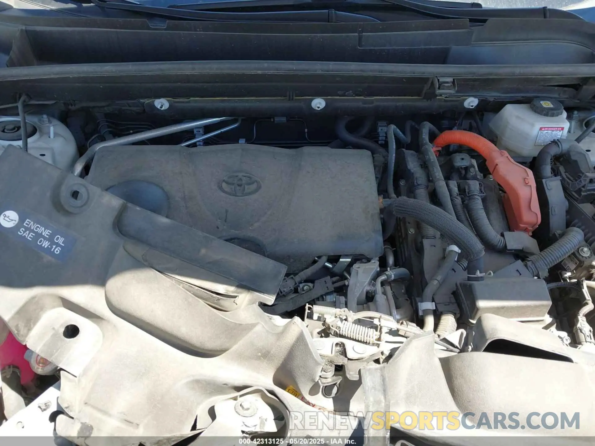 10 Photograph of a damaged car JTEAAAAH6MJ037769 TOYOTA VENZA 2021