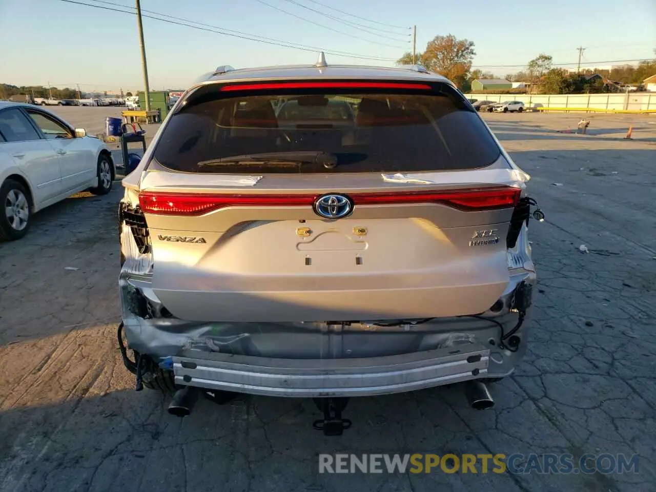 6 Photograph of a damaged car JTEAAAAH6MJ058279 TOYOTA VENZA 2021