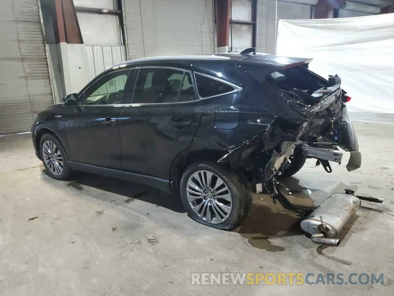2 Photograph of a damaged car JTEAAAAH6MJ067029 TOYOTA VENZA 2021