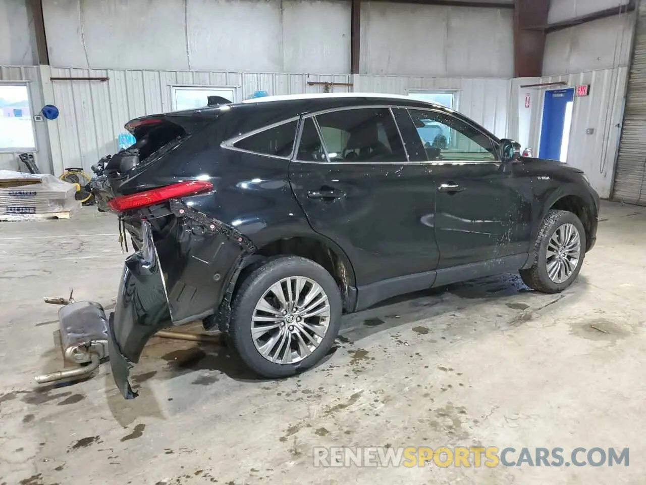 3 Photograph of a damaged car JTEAAAAH6MJ067029 TOYOTA VENZA 2021