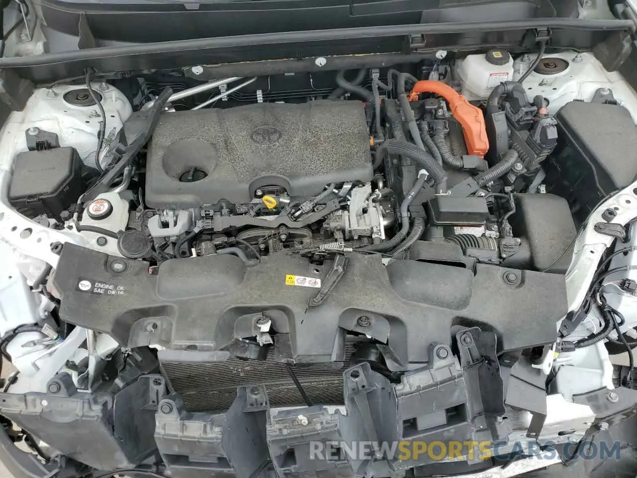 12 Photograph of a damaged car JTEAAAAH6MJ085076 TOYOTA VENZA 2021