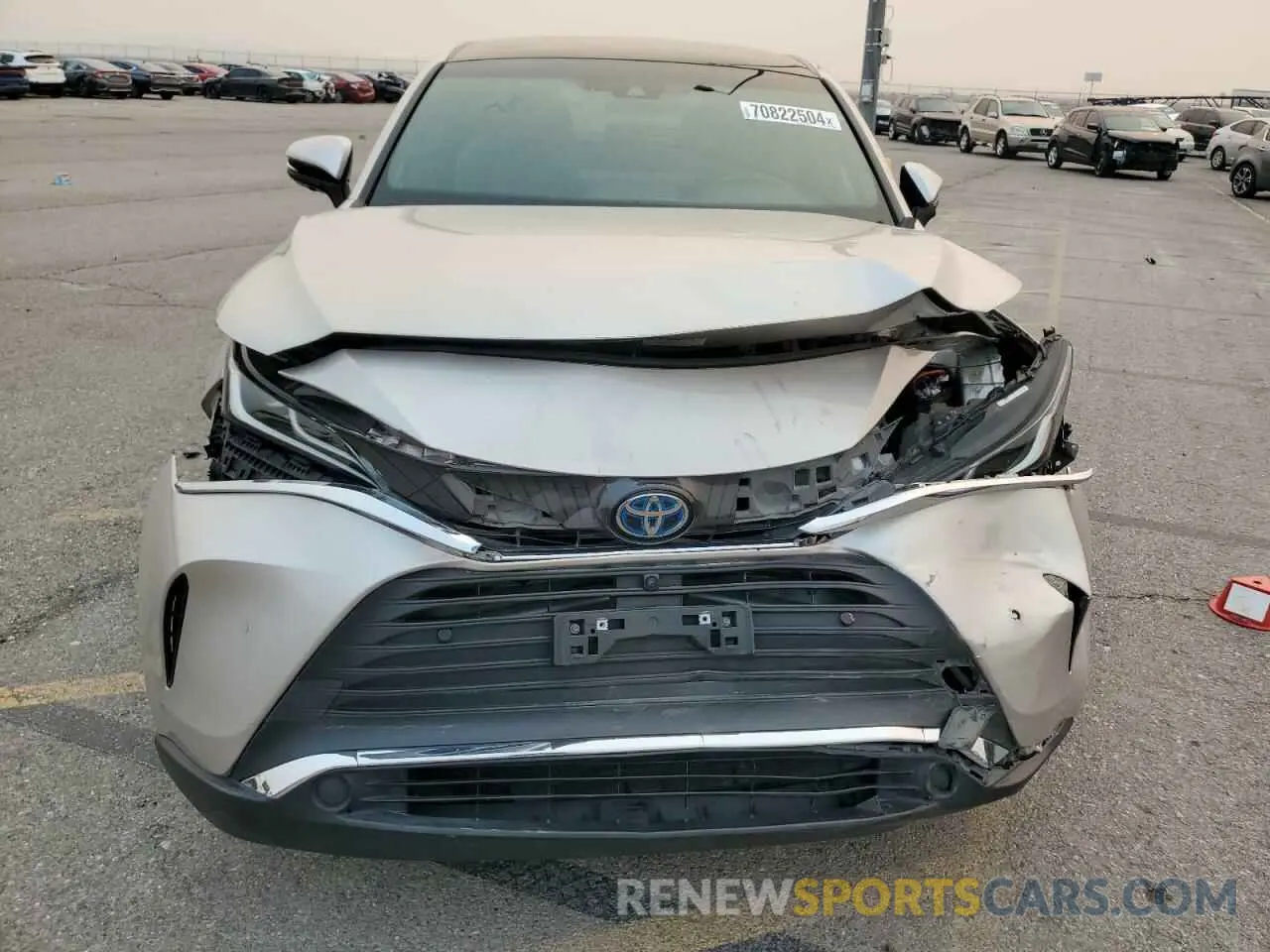 5 Photograph of a damaged car JTEAAAAH7MJ001878 TOYOTA VENZA 2021
