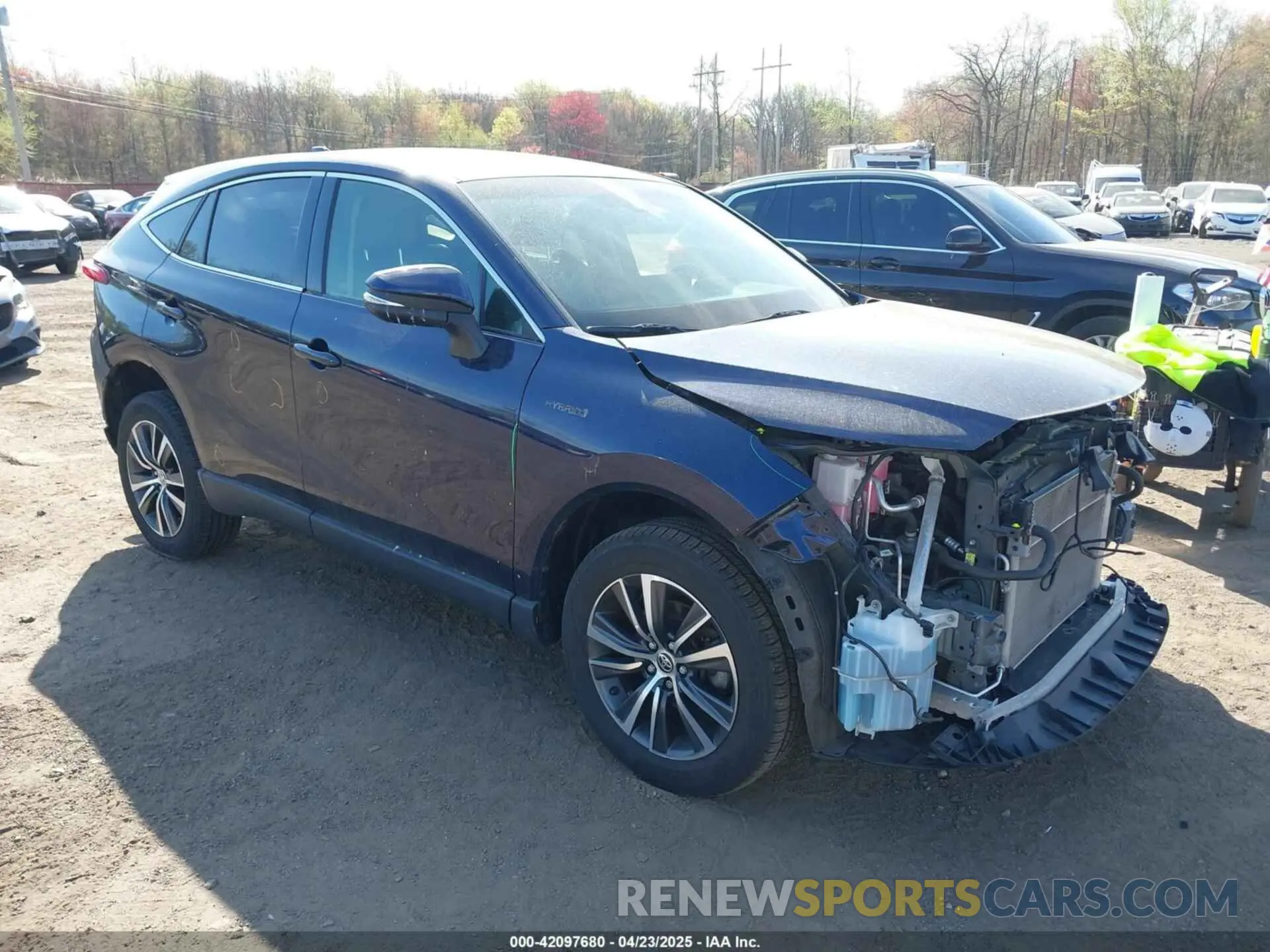 17 Photograph of a damaged car JTEAAAAH7MJ007292 TOYOTA VENZA 2021