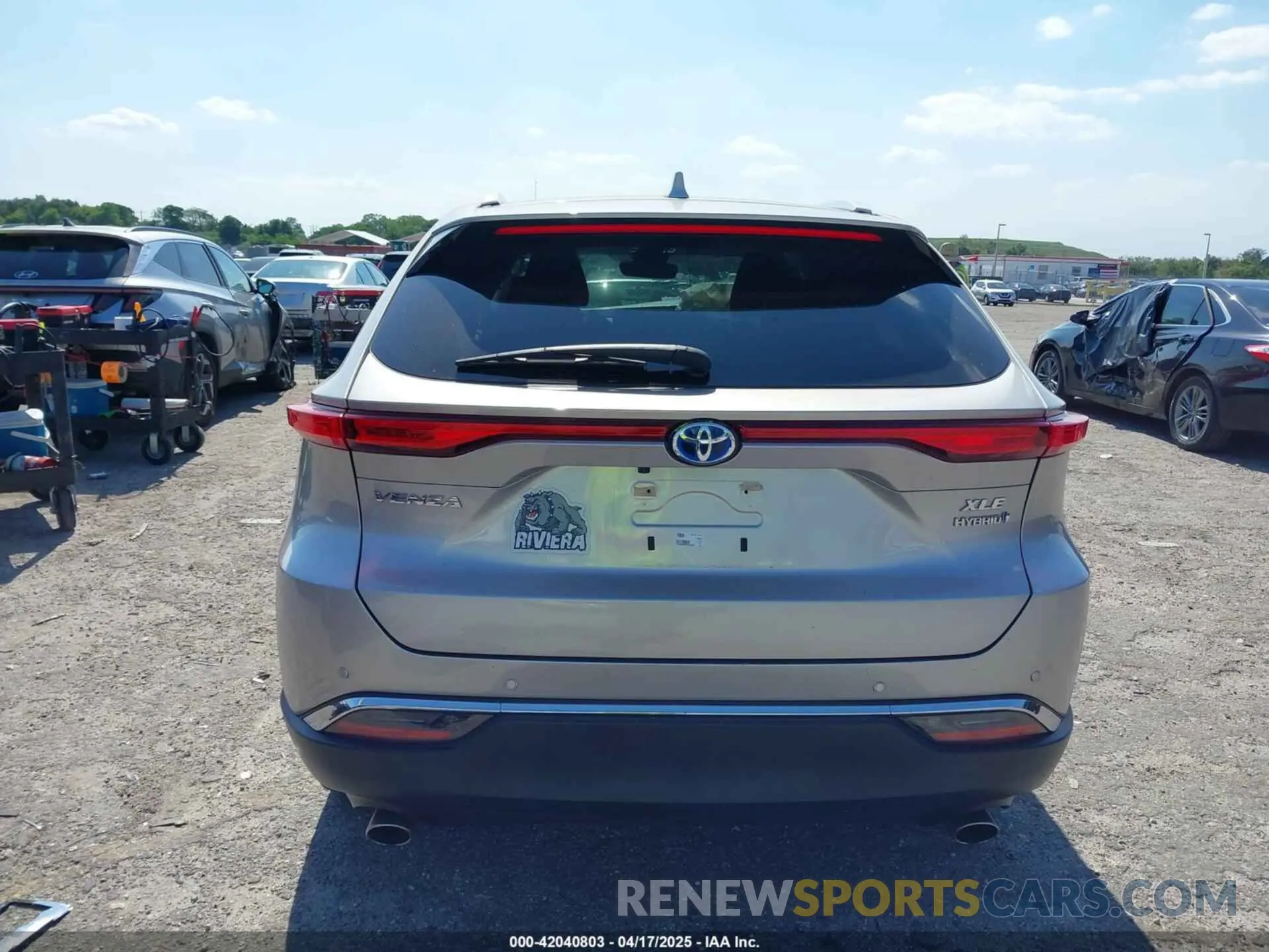 16 Photograph of a damaged car JTEAAAAH7MJ018650 TOYOTA VENZA 2021