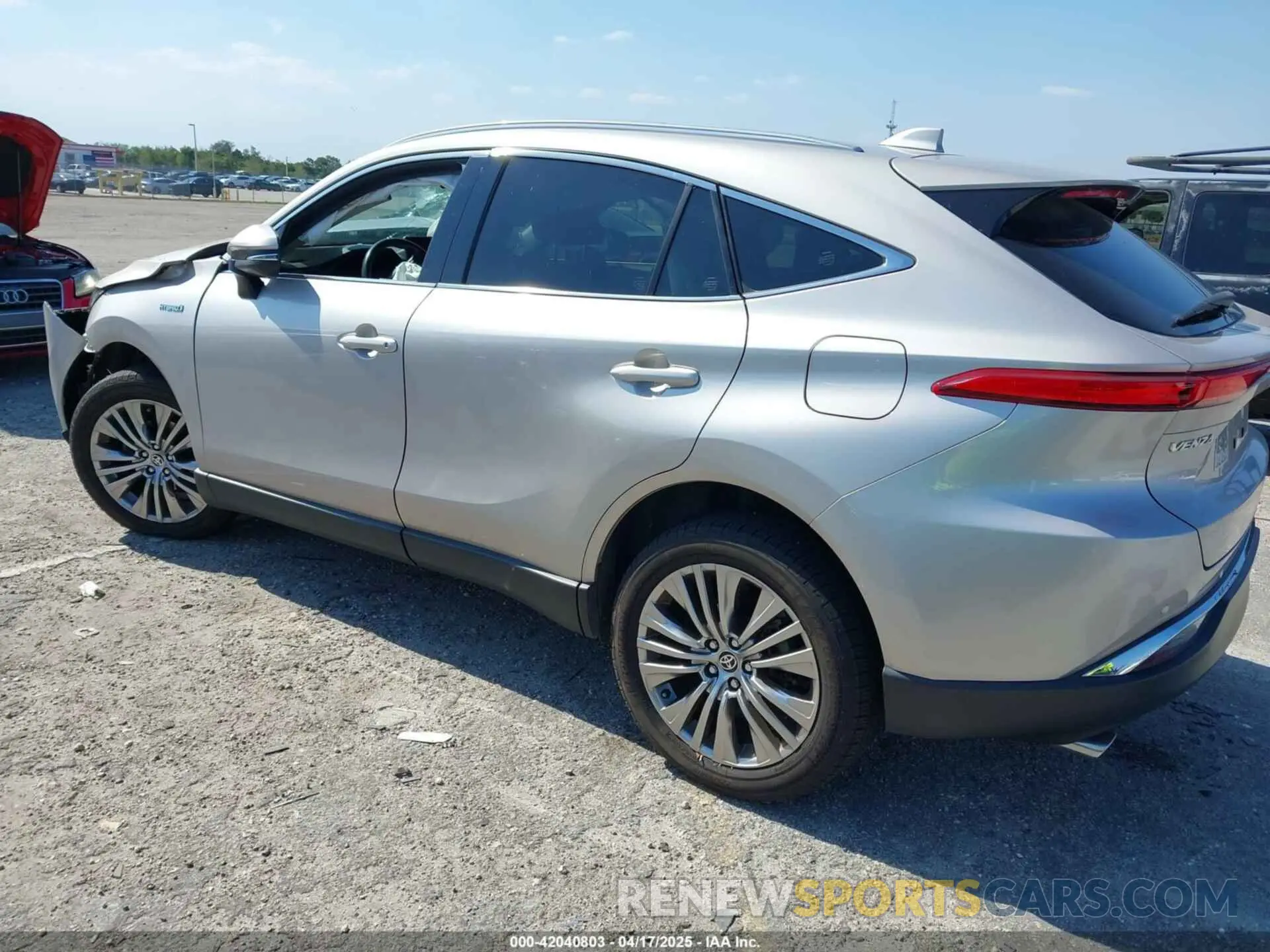 3 Photograph of a damaged car JTEAAAAH7MJ018650 TOYOTA VENZA 2021