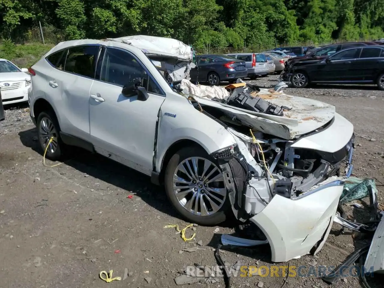 4 Photograph of a damaged car JTEAAAAH7MJ024772 TOYOTA VENZA 2021