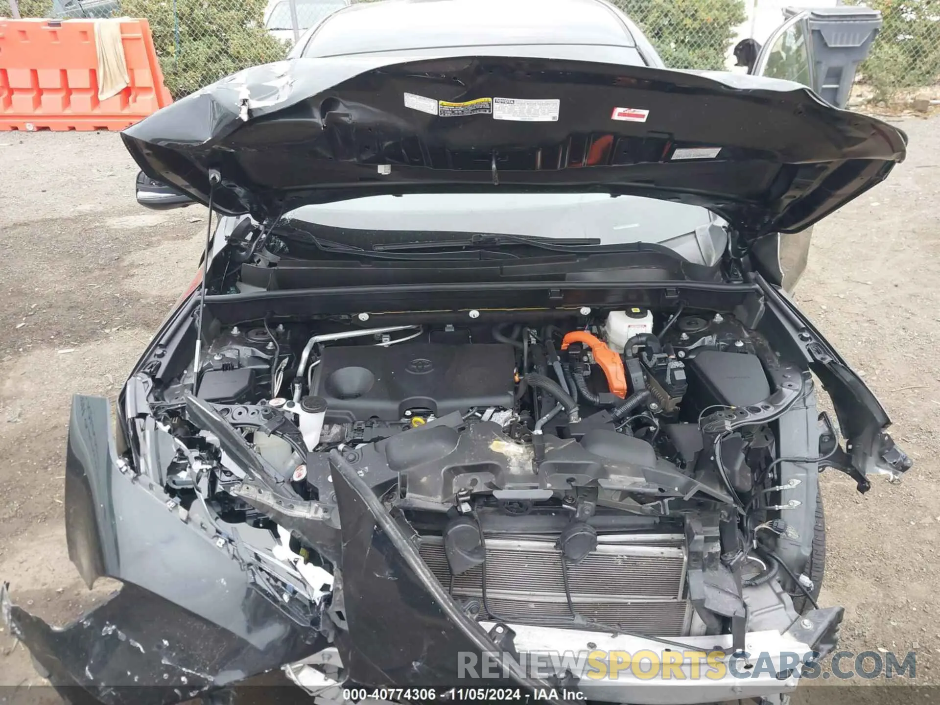 10 Photograph of a damaged car JTEAAAAH7MJ031365 TOYOTA VENZA 2021