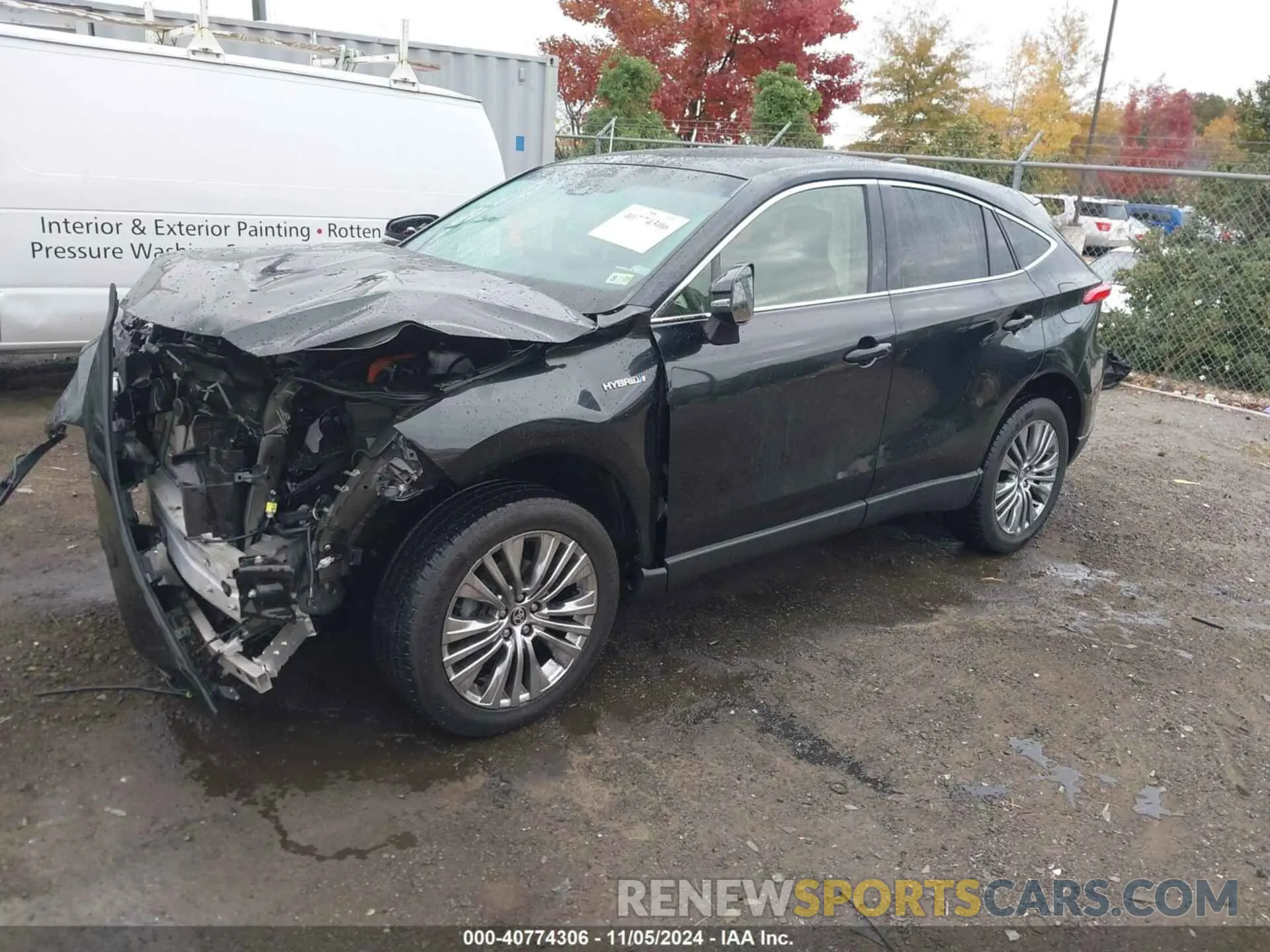 2 Photograph of a damaged car JTEAAAAH7MJ031365 TOYOTA VENZA 2021