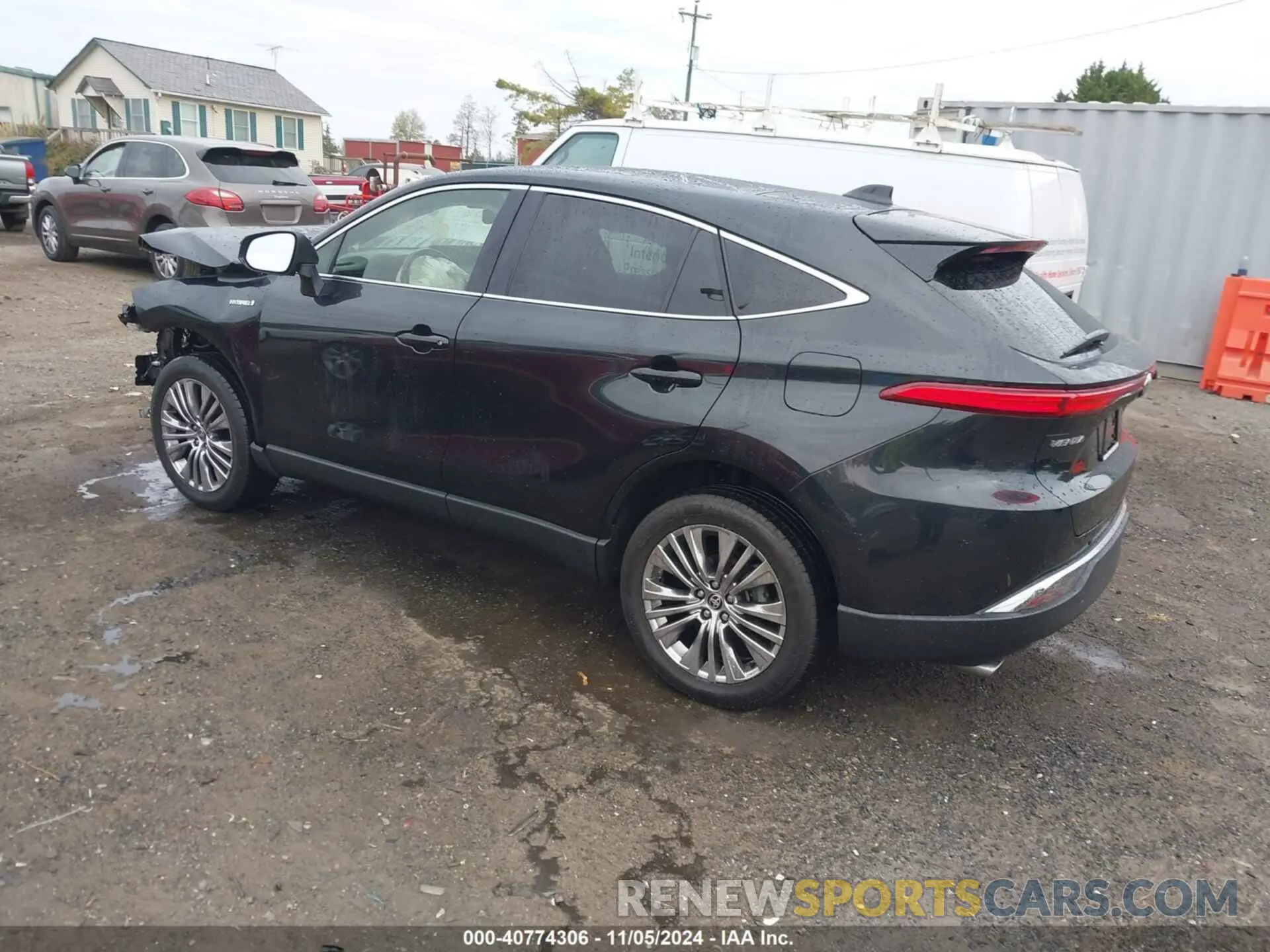 3 Photograph of a damaged car JTEAAAAH7MJ031365 TOYOTA VENZA 2021