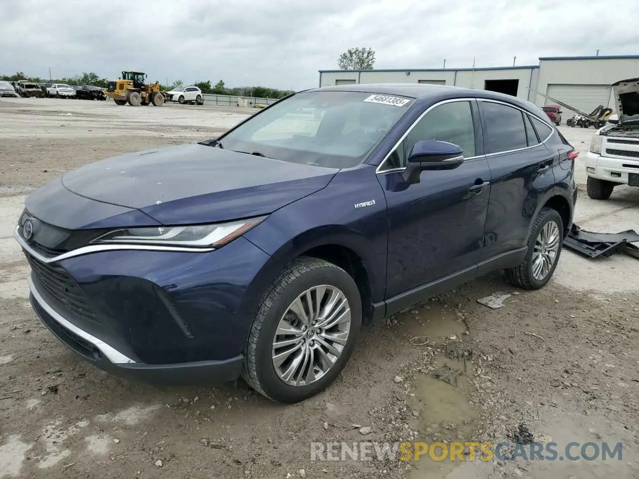 1 Photograph of a damaged car JTEAAAAH7MJ045122 TOYOTA VENZA 2021