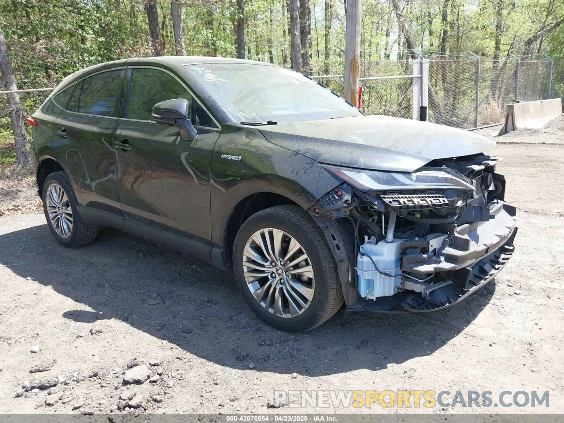 1 Photograph of a damaged car JTEAAAAH7MJ046500 TOYOTA VENZA 2021