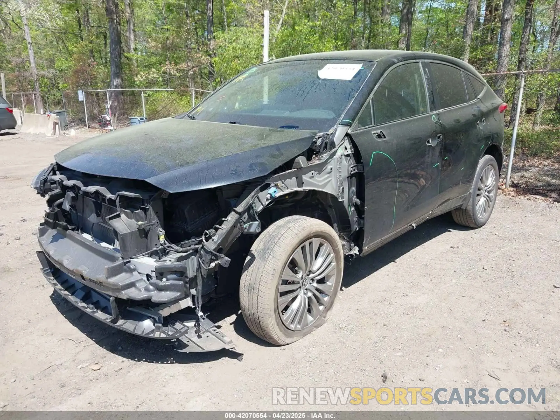 2 Photograph of a damaged car JTEAAAAH7MJ046500 TOYOTA VENZA 2021