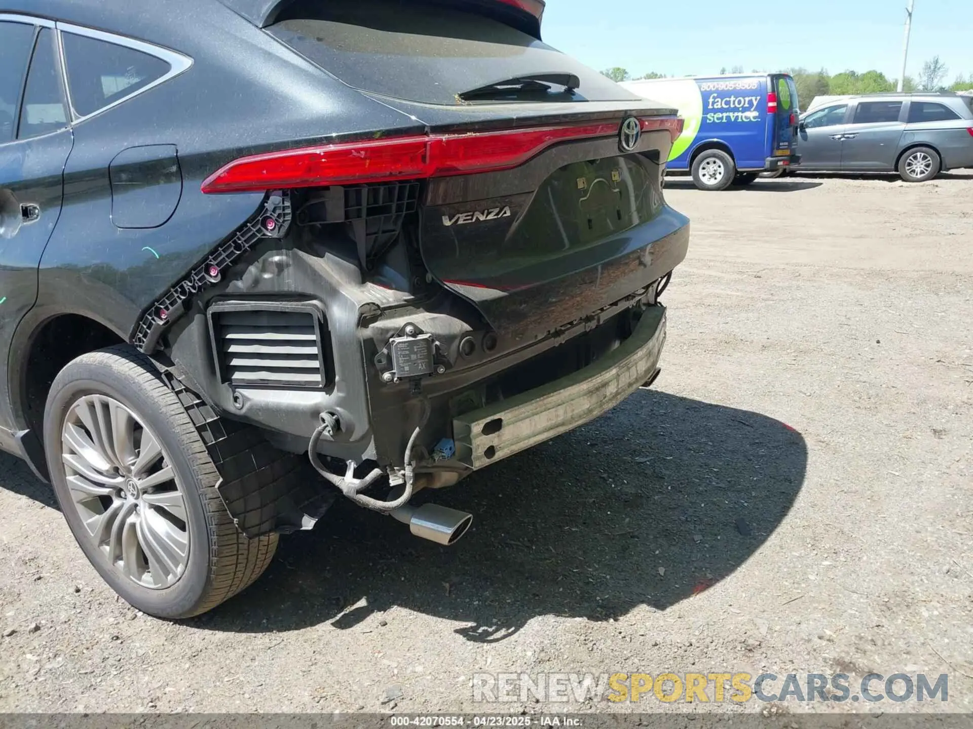 6 Photograph of a damaged car JTEAAAAH7MJ046500 TOYOTA VENZA 2021