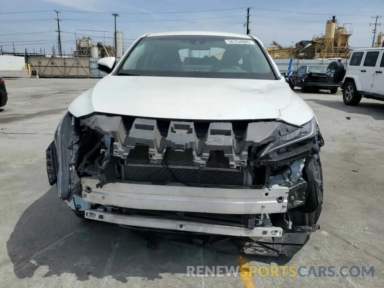 5 Photograph of a damaged car JTEAAAAH7MJ050692 TOYOTA VENZA 2021