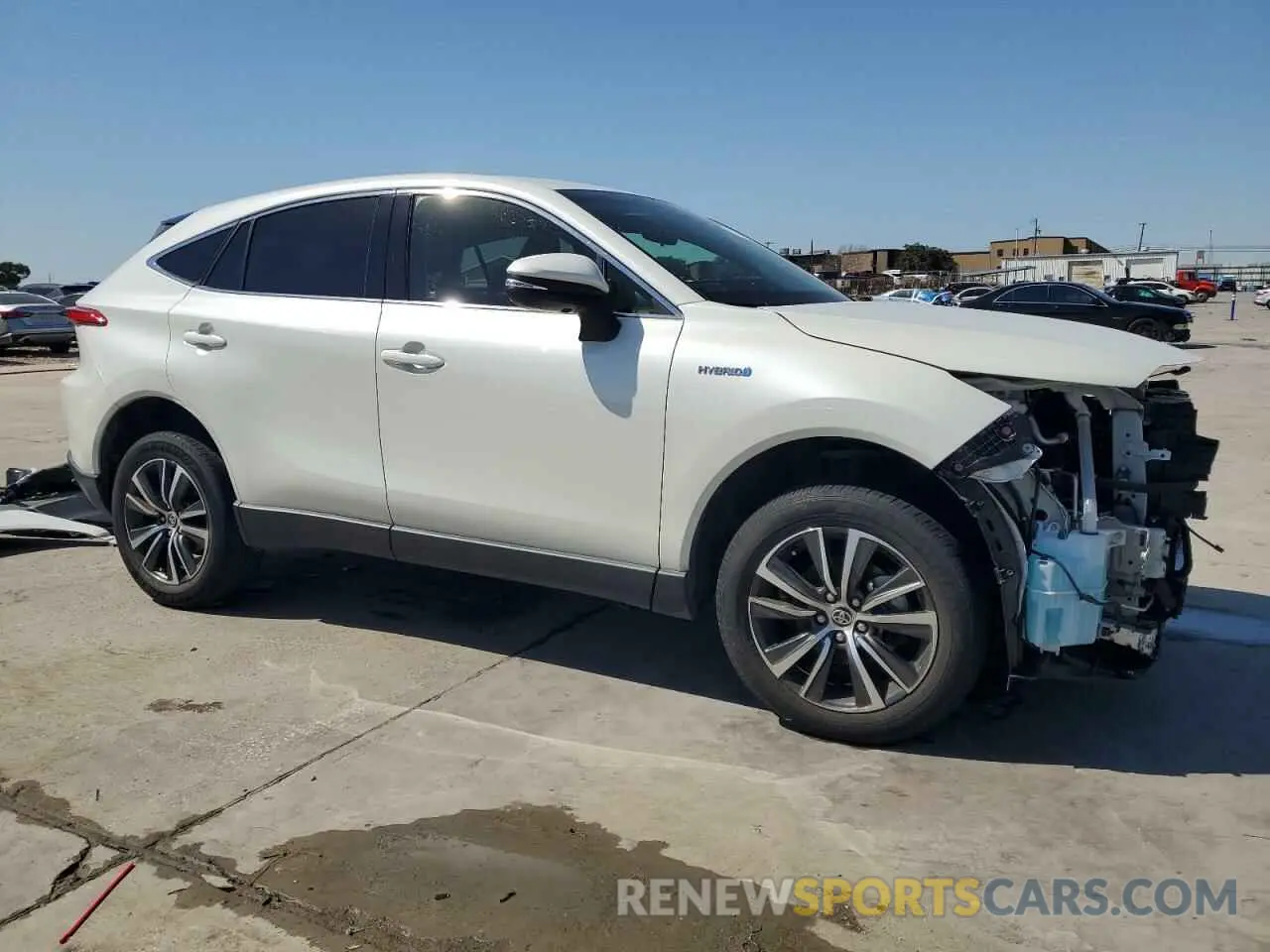 4 Photograph of a damaged car JTEAAAAH7MJ053043 TOYOTA VENZA 2021