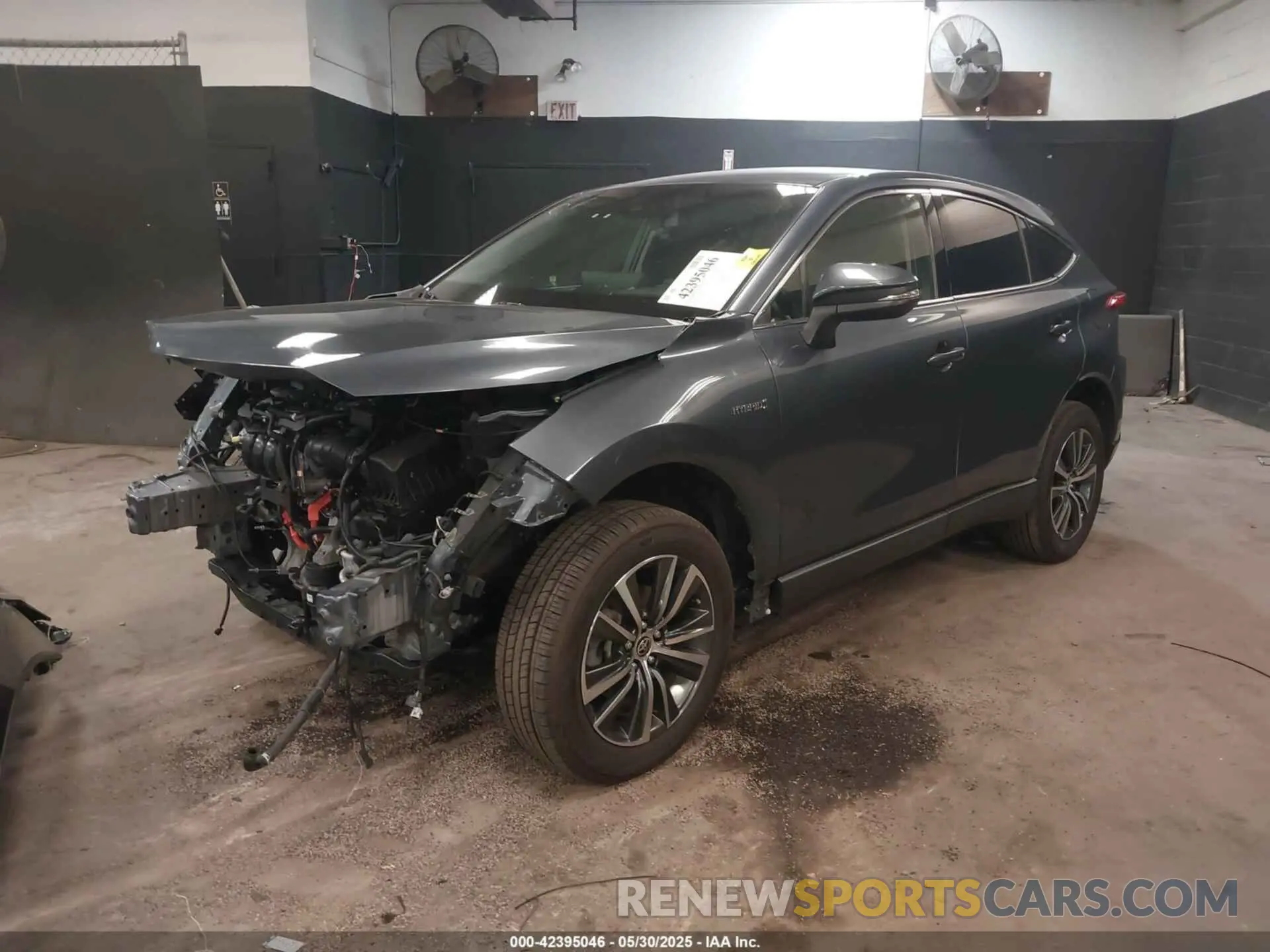 2 Photograph of a damaged car JTEAAAAH7MJ053124 TOYOTA VENZA 2021