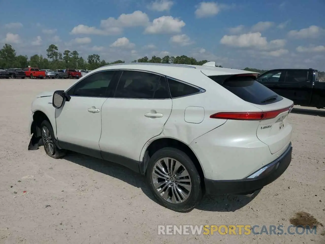 2 Photograph of a damaged car JTEAAAAH7MJ058890 TOYOTA VENZA 2021