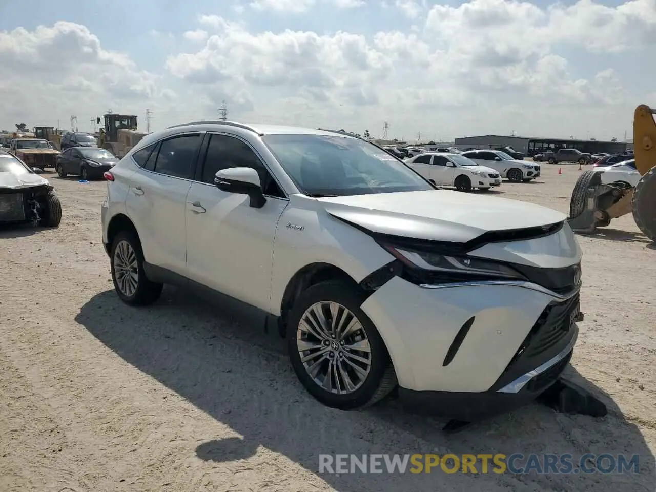 4 Photograph of a damaged car JTEAAAAH7MJ058890 TOYOTA VENZA 2021