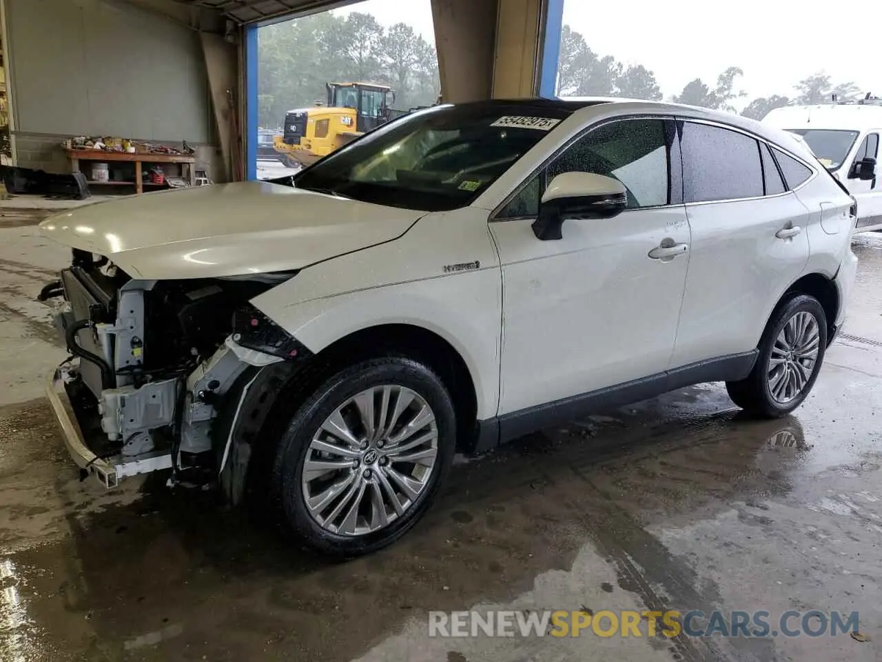 1 Photograph of a damaged car JTEAAAAH7MJ064690 TOYOTA VENZA 2021