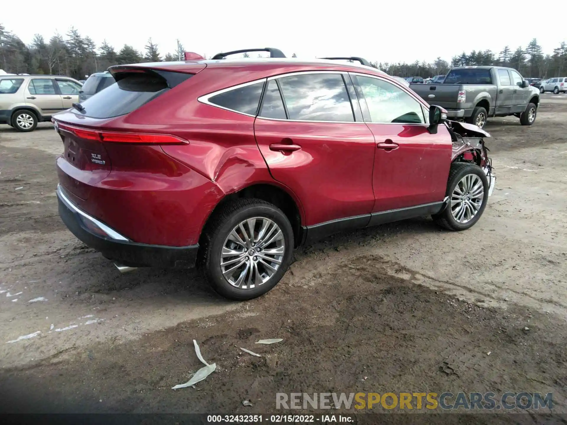 4 Photograph of a damaged car JTEAAAAH7MJ076130 TOYOTA VENZA 2021