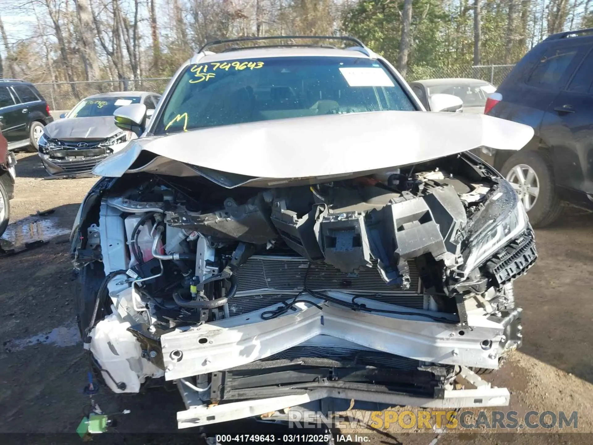 12 Photograph of a damaged car JTEAAAAH7MJ080369 TOYOTA VENZA 2021