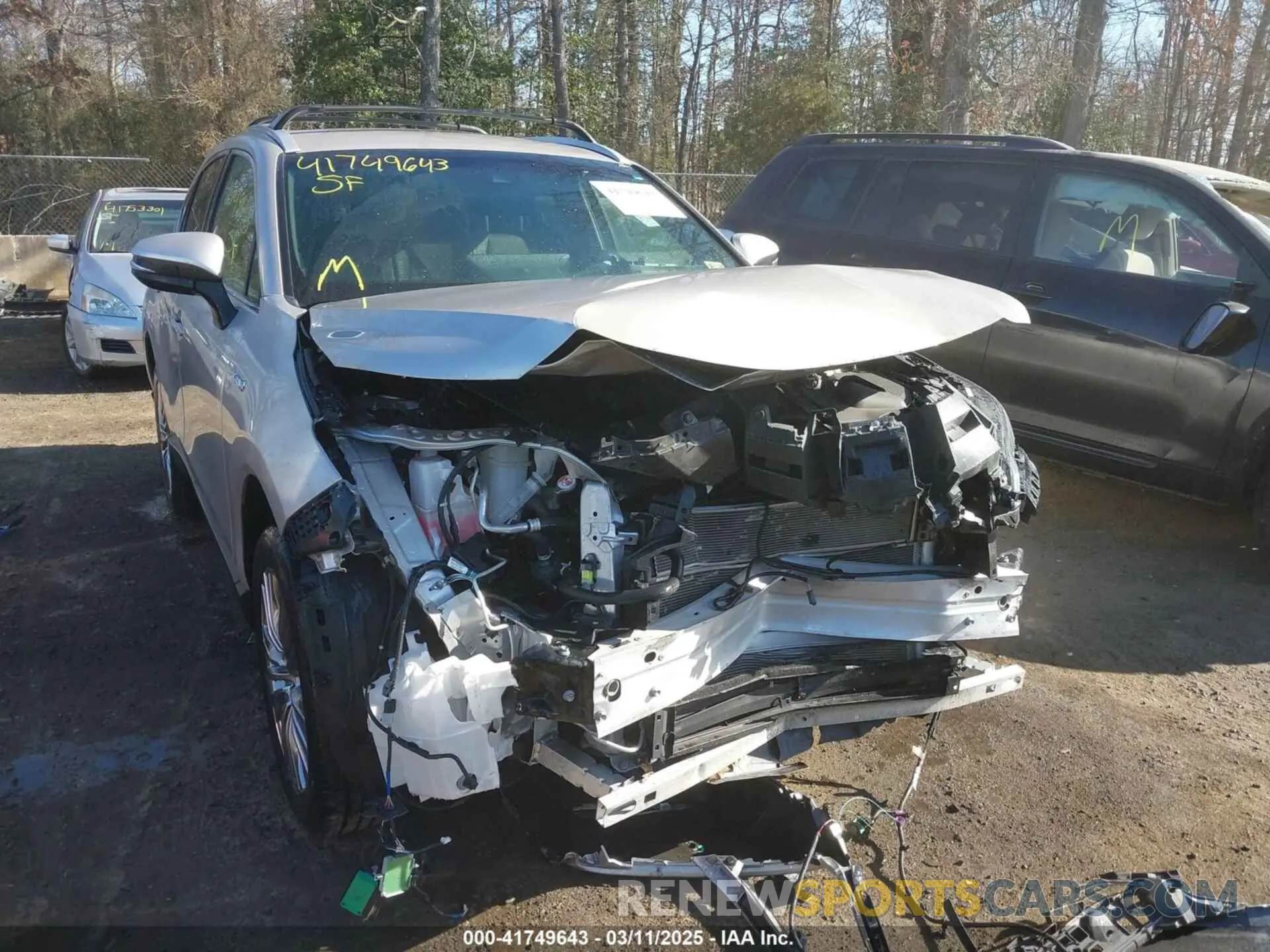 6 Photograph of a damaged car JTEAAAAH7MJ080369 TOYOTA VENZA 2021