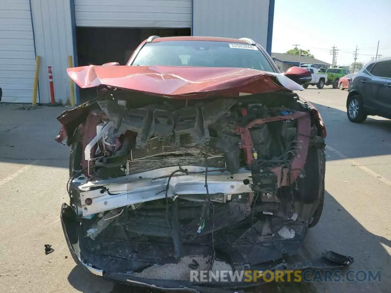 5 Photograph of a damaged car JTEAAAAH7MJ081599 TOYOTA VENZA 2021